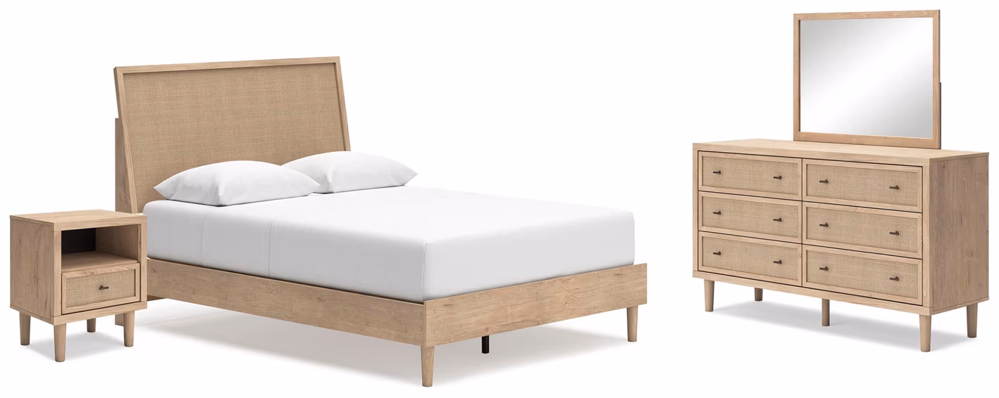 5ea1d856a587d3d68b4fc185cdd02e3b Cielden Queen Panel Bed, Dresser, Mirror and Nightstand - Image 1