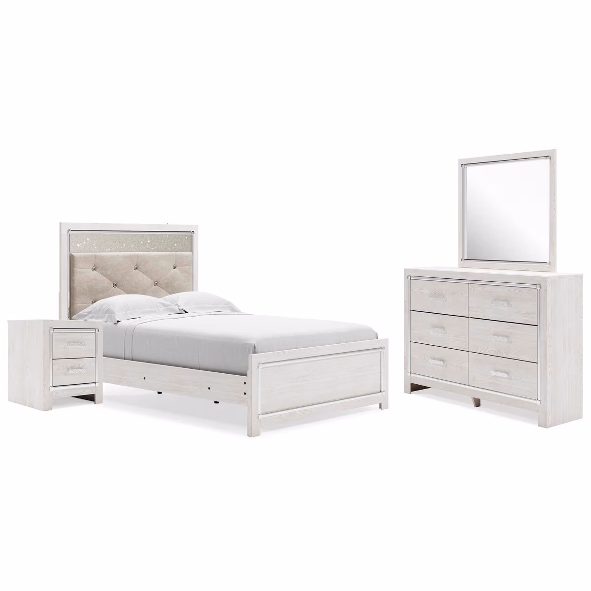 Altyra Full Panel Bed, Dresser, Mirror and Nightstand - Image 2