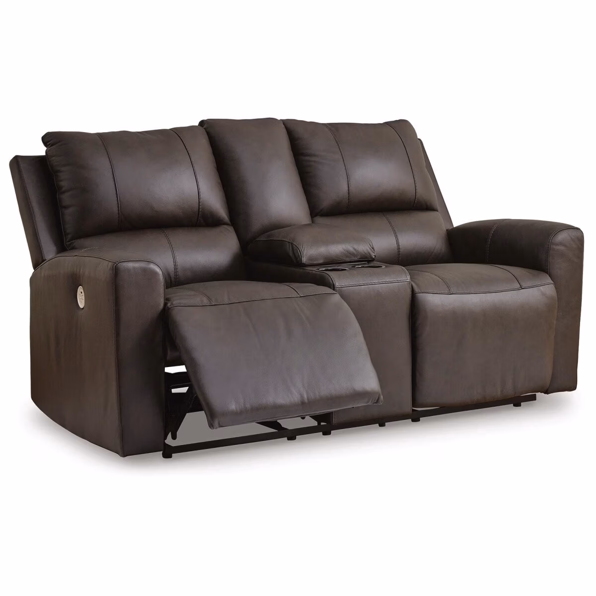 Boxmere Power Reclining Loveseat with Console - Image 4