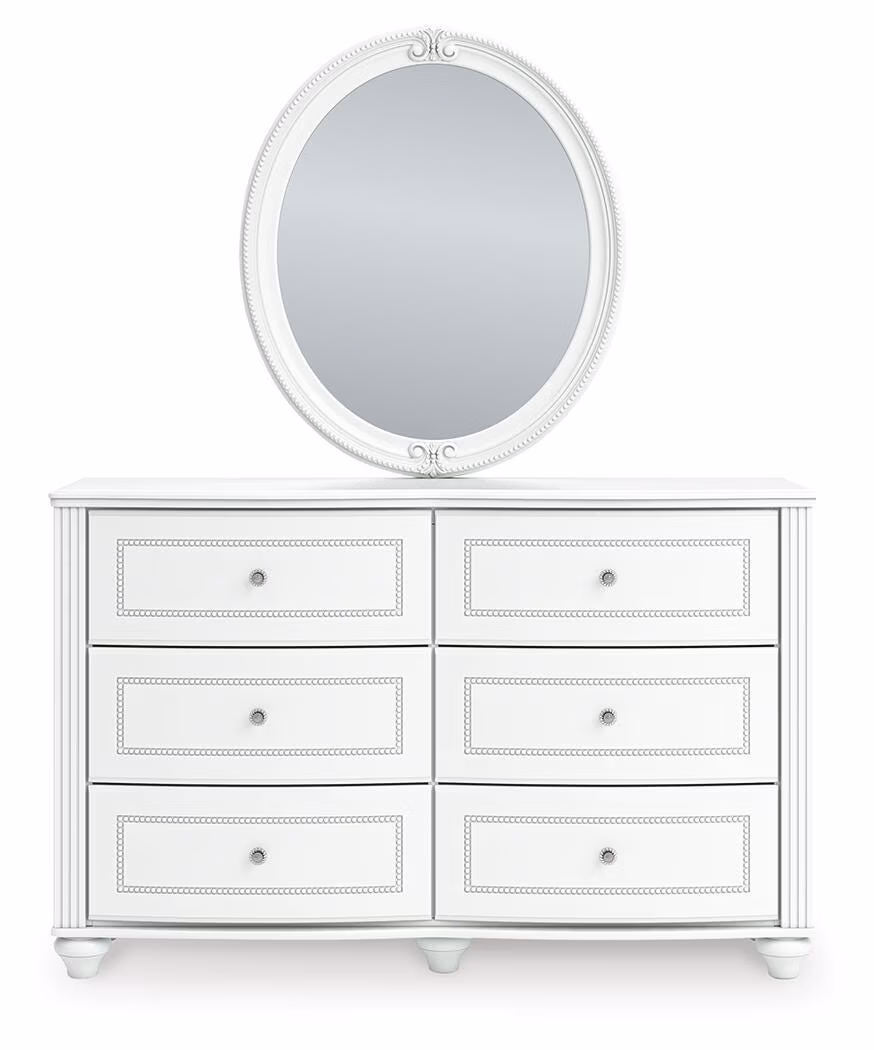Kozlani Dresser and Mirror