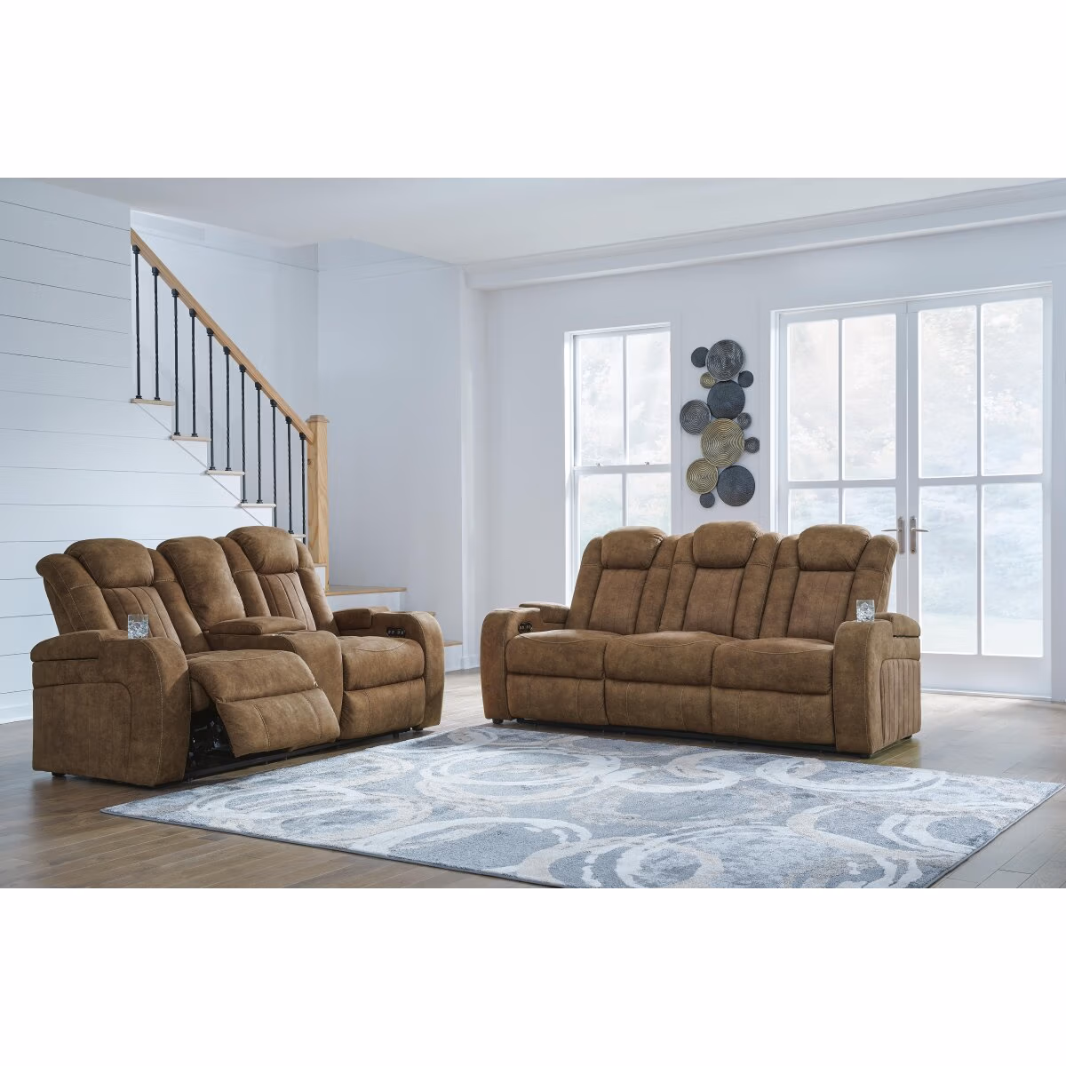 Wolfridge Power Reclining Sofa, Loveseat and Recliner - Image 17