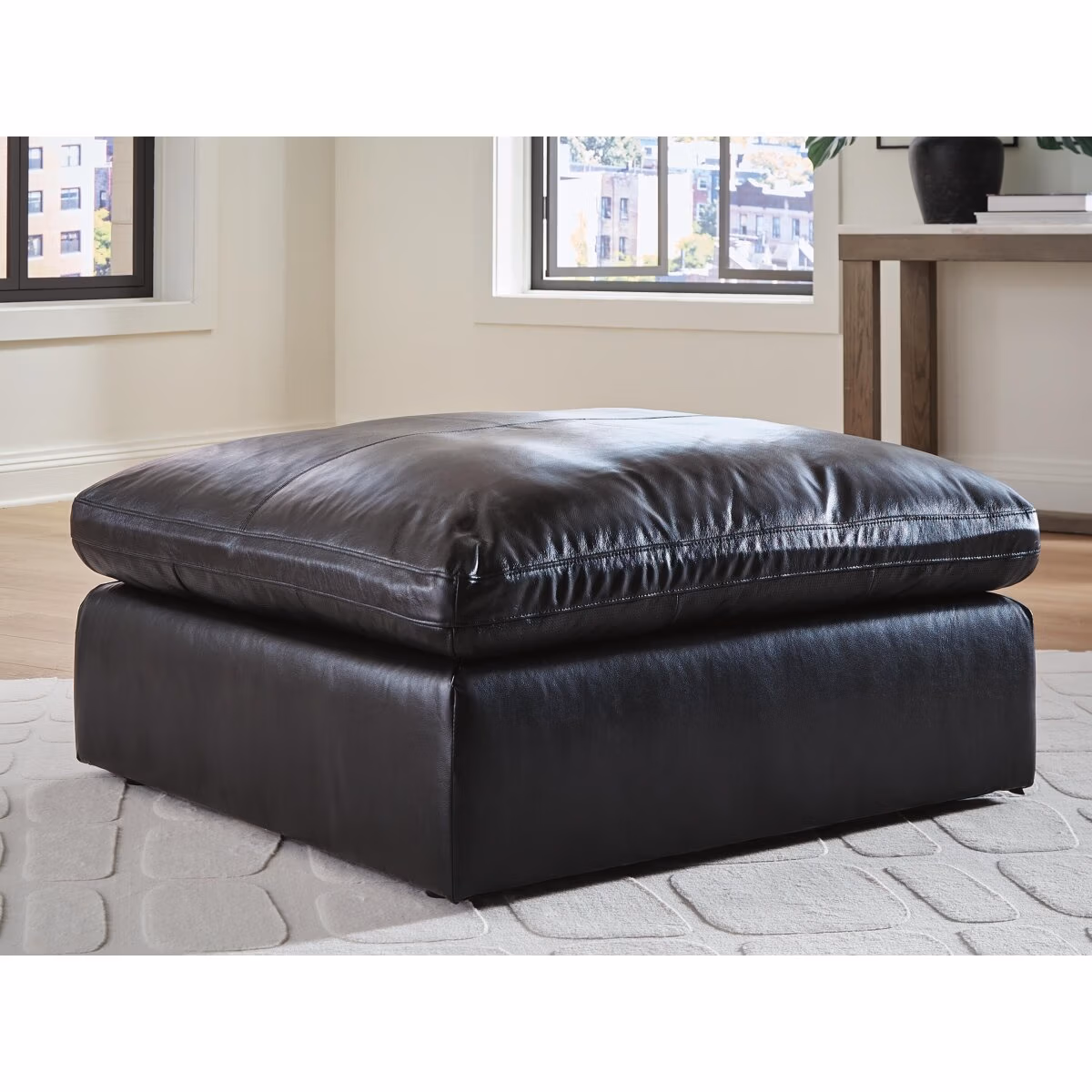 Emilia Oversized Accent Ottoman - Image 3