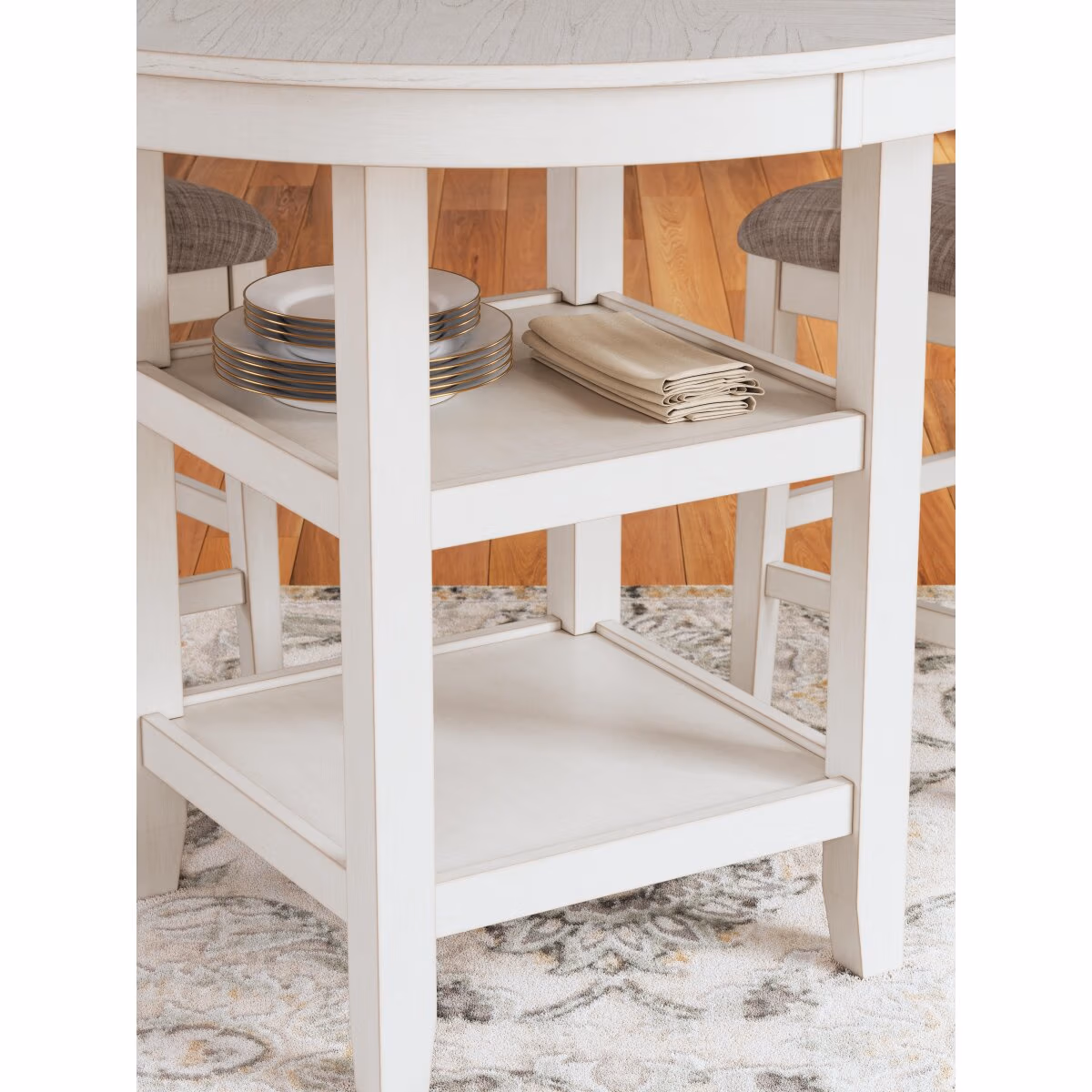 Erinberg Counter Height Dining Table and 4 Barstools (Set of 5) - Image 6