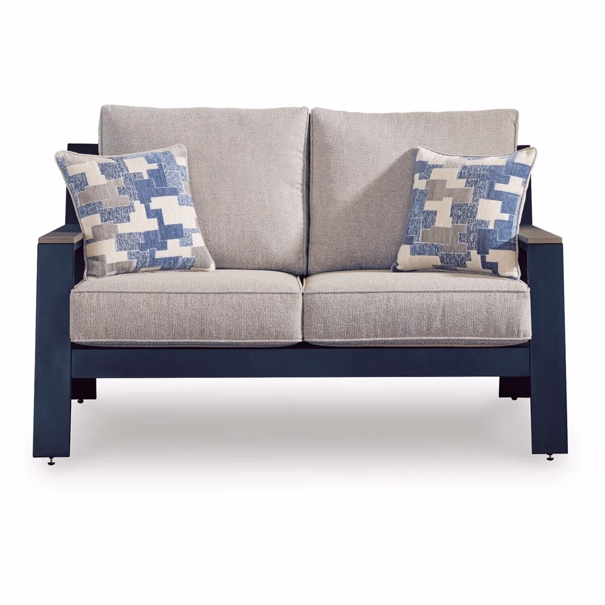 East Beach Outdoor Loveseat with Cushion - Image 4