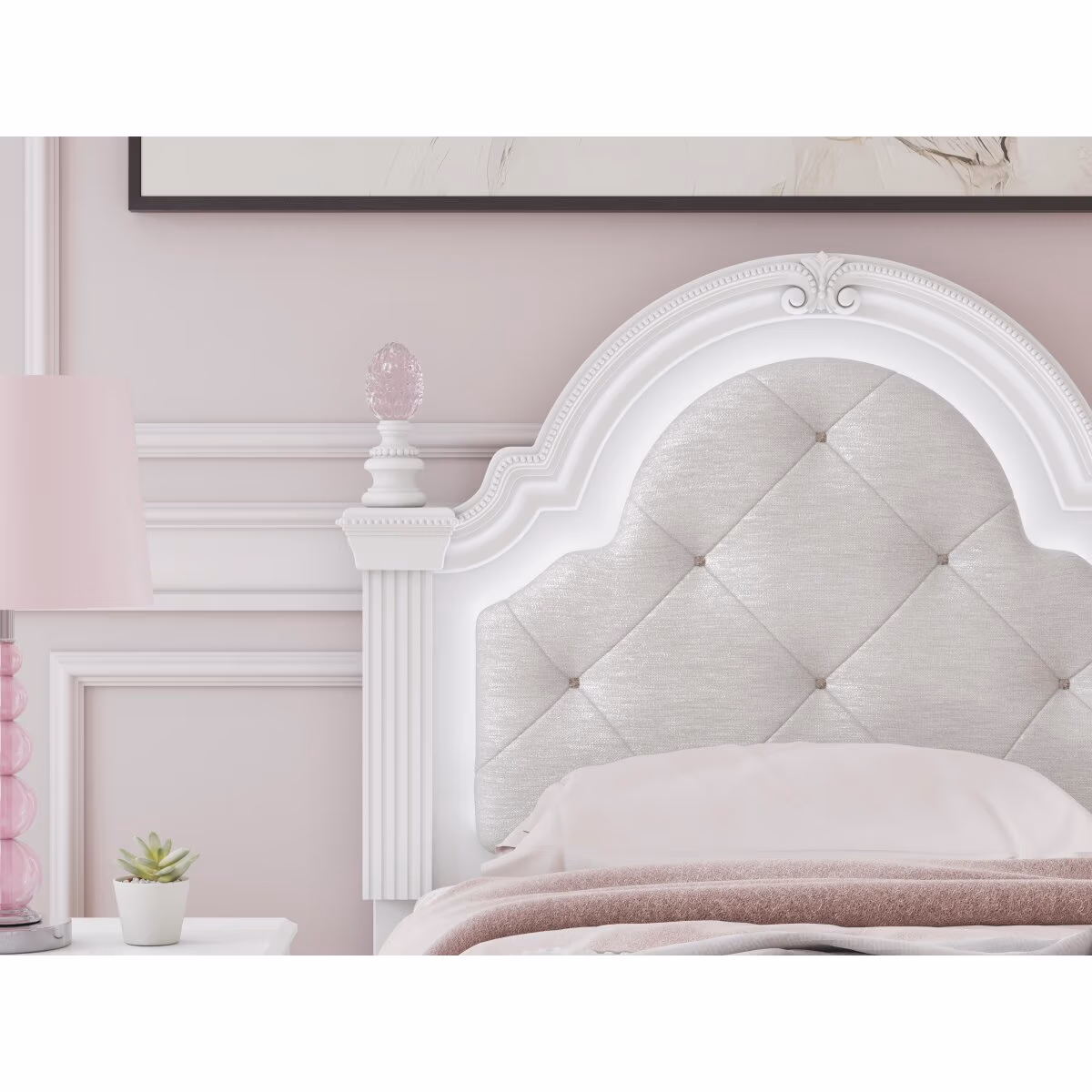 Kozlani Twin Upholstered Panel Headboard - Image 7