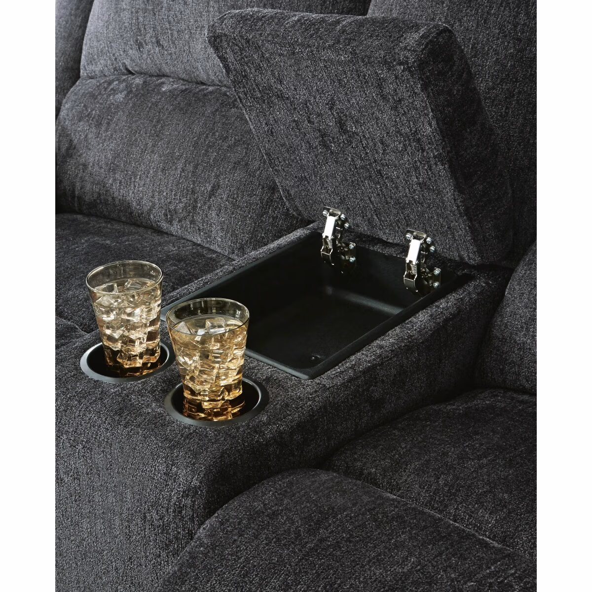 Draycoll Reclining Loveseat with Console - Image 5