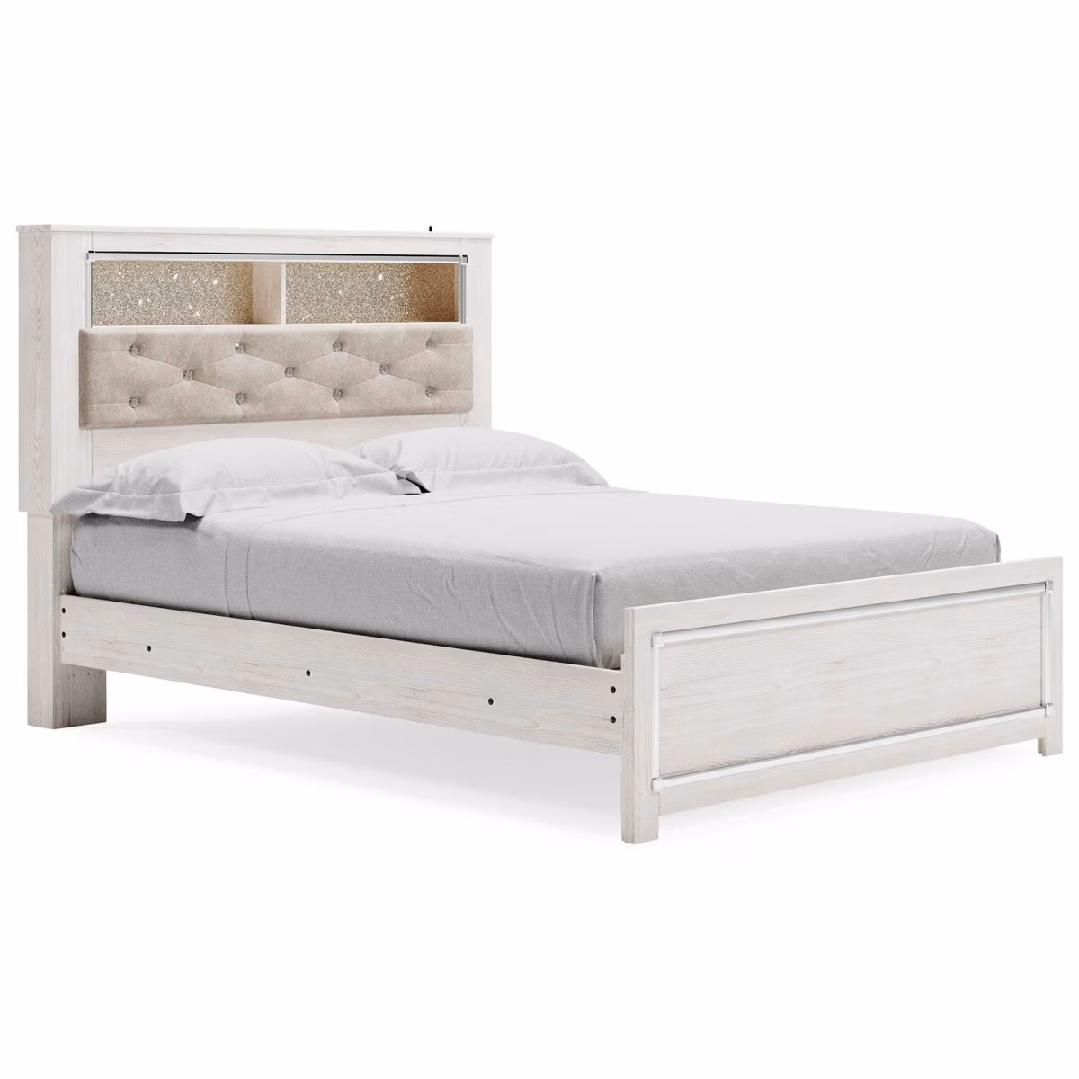 Altyra Queen Panel Bookcase Bed - Image 2
