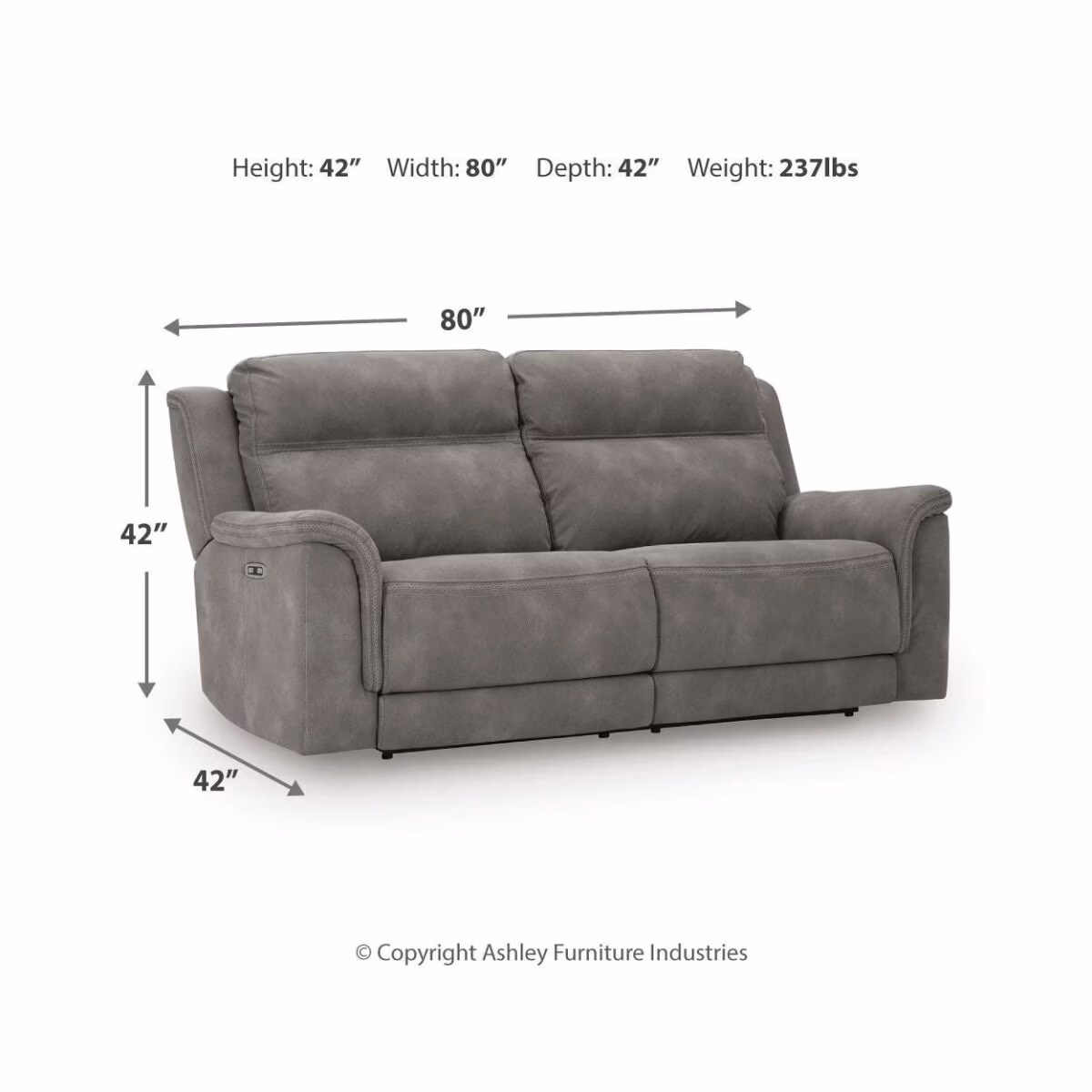 Next-Gen Durapella Power Reclining Sofa - Image 9