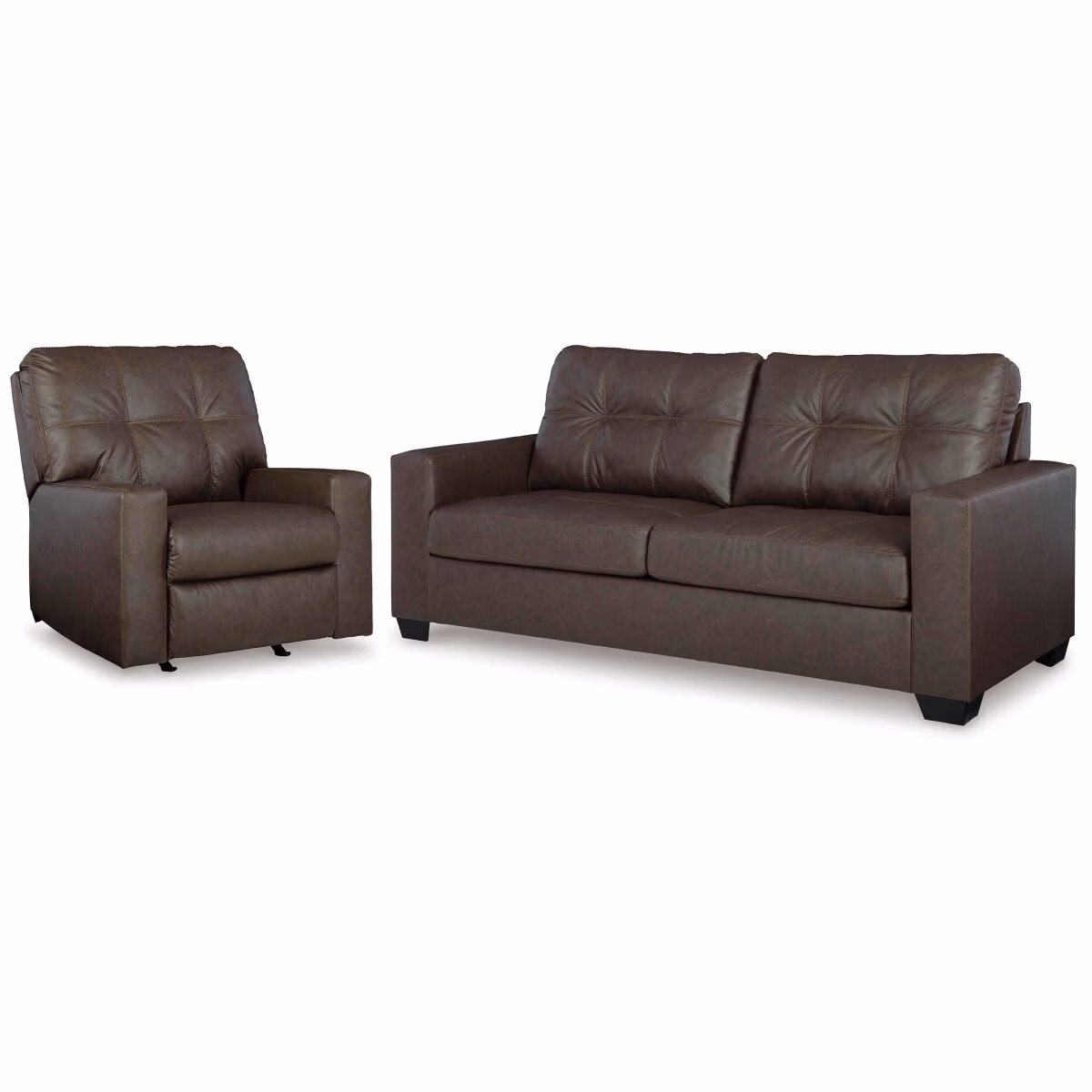 Barlin Mills Sofa and Recliner - Image 2