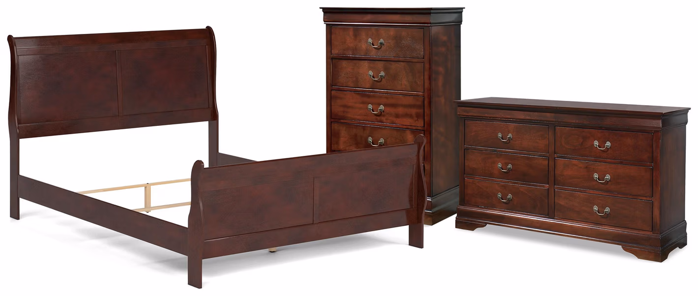 Alisdair Queen Sleigh Bed, Dresser and Chest