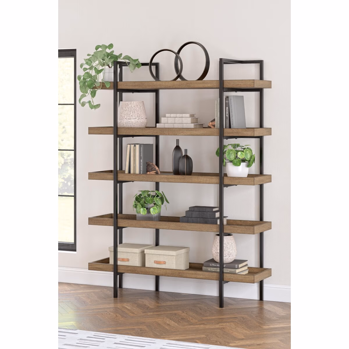 Montia 76" Bookcase - Image 3