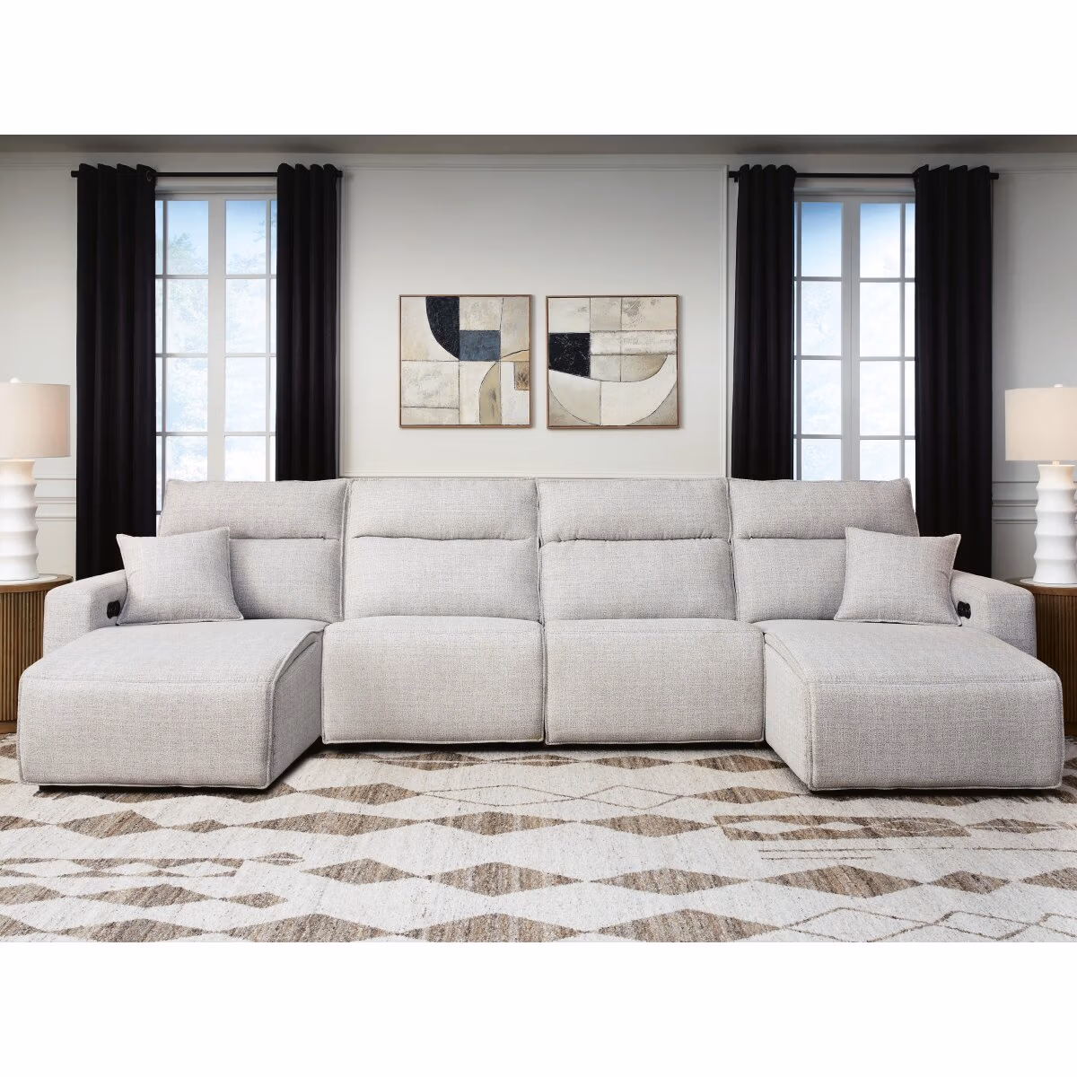 Modmax II 4-Piece Power Reclining Sectional with Chaise - Image 3