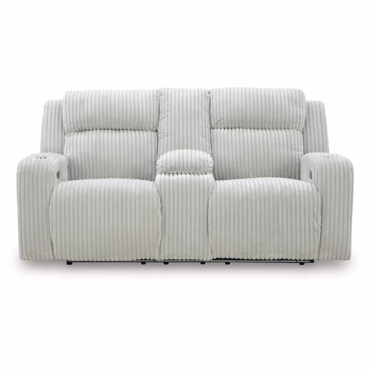 Carvara Power Reclining Loveseat with Console - Image 5