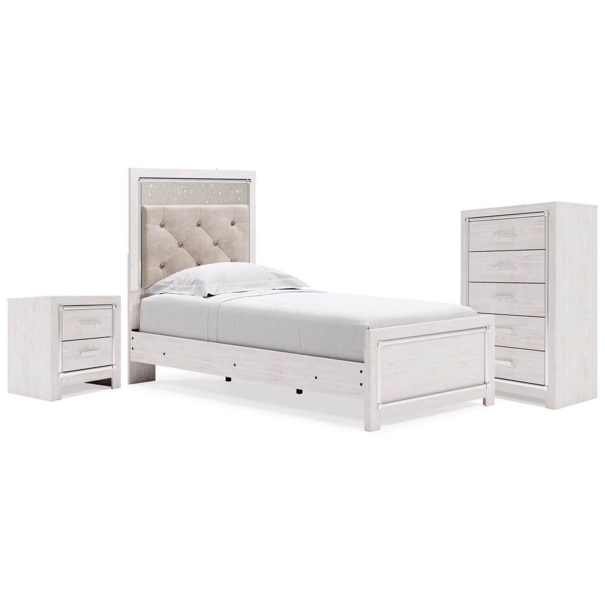 Altyra Twin Panel Bed, Chest and Nightstand - Image 2