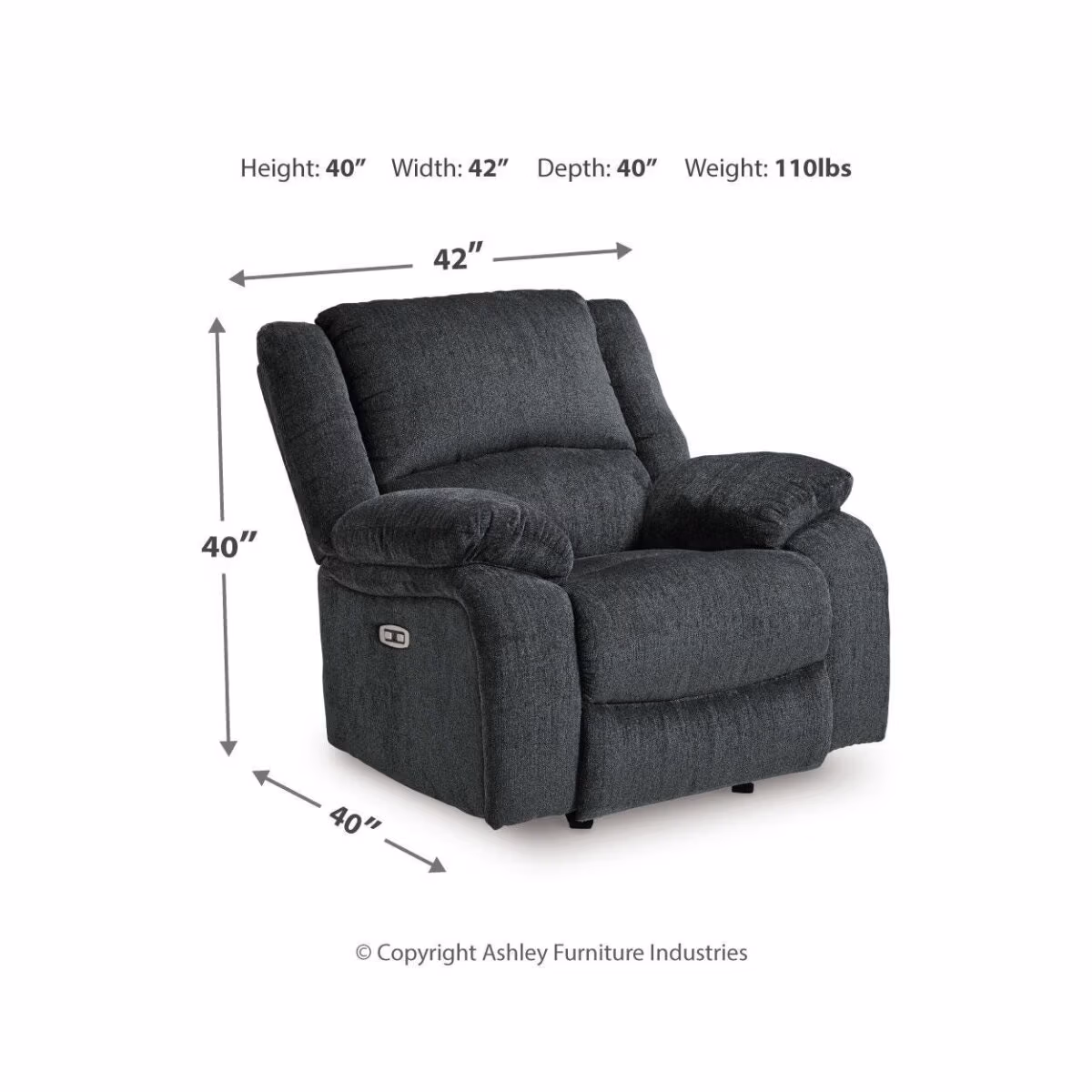 Draycoll Power Recliner - Image 8