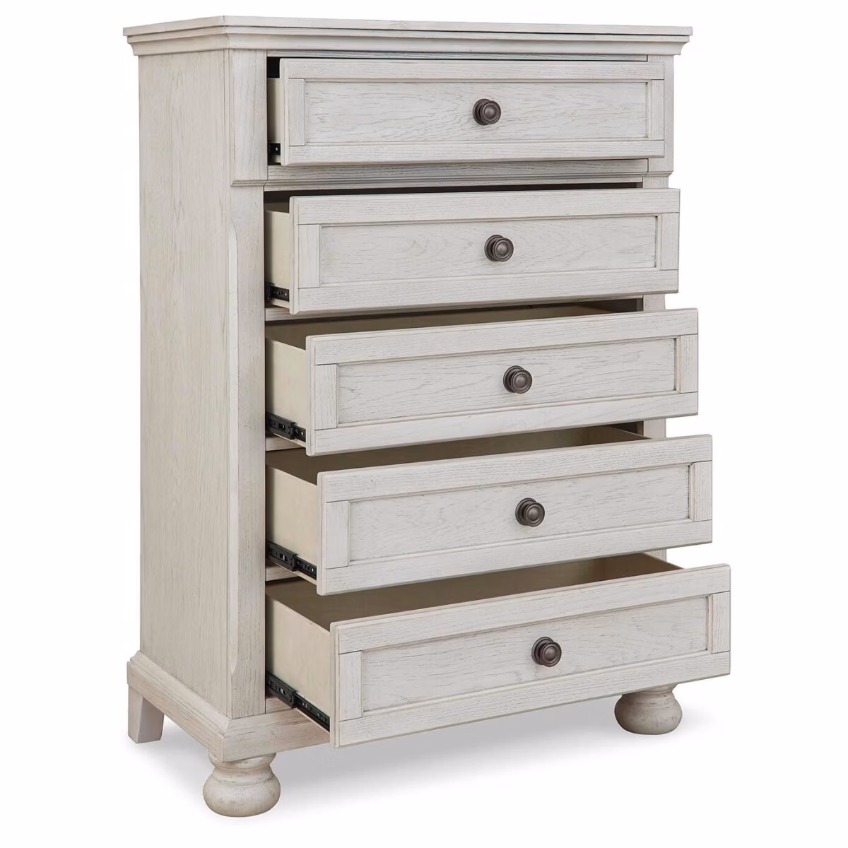 Robbinsdale Twin over Full Bunk Bed, Dresser and Chest - Image 8