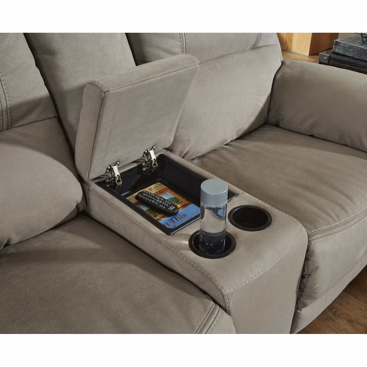 Next-Gen Gaucho Reclining Loveseat with Console - Image 7