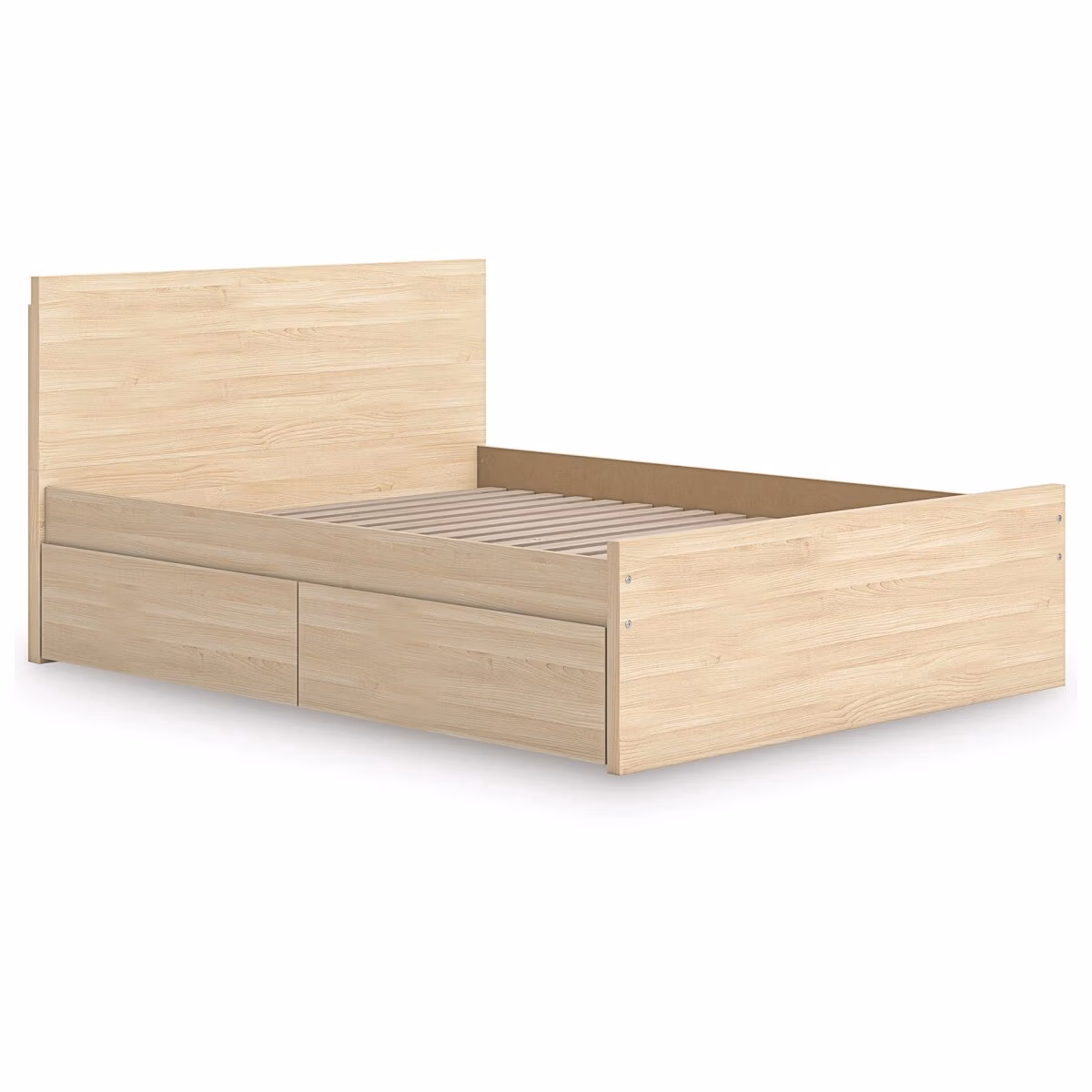 Onita Queen Panel Platform Bed with 1 Side Storage - Image 5