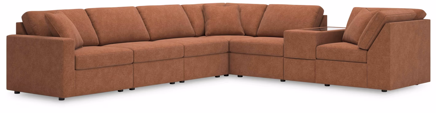 652dccbda5bb3a902eb8ee8abd4efcc8 Modmax 7-Piece Sectional - Image 1