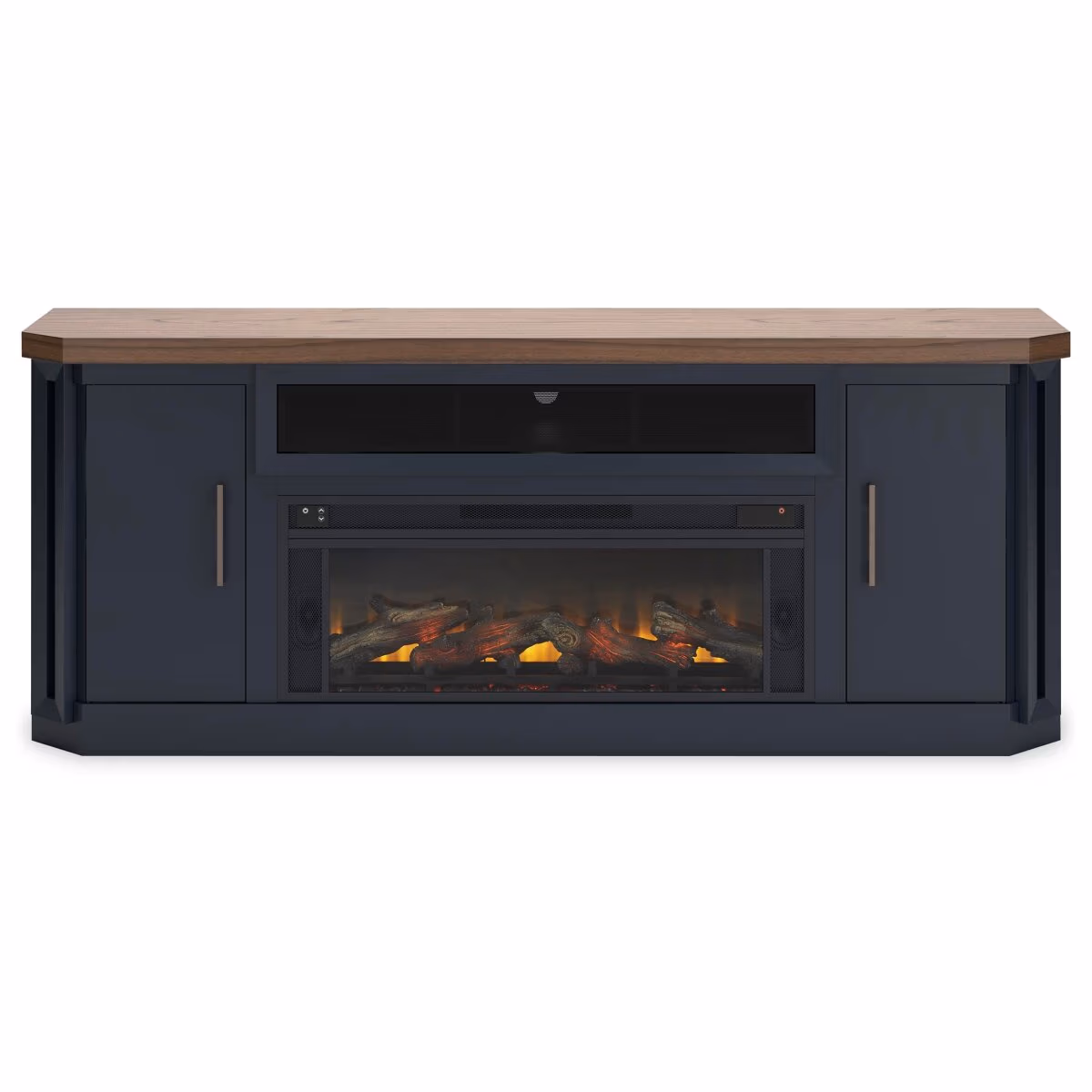 Landocken 83" TV Stand with Electric Fireplace - Image 5