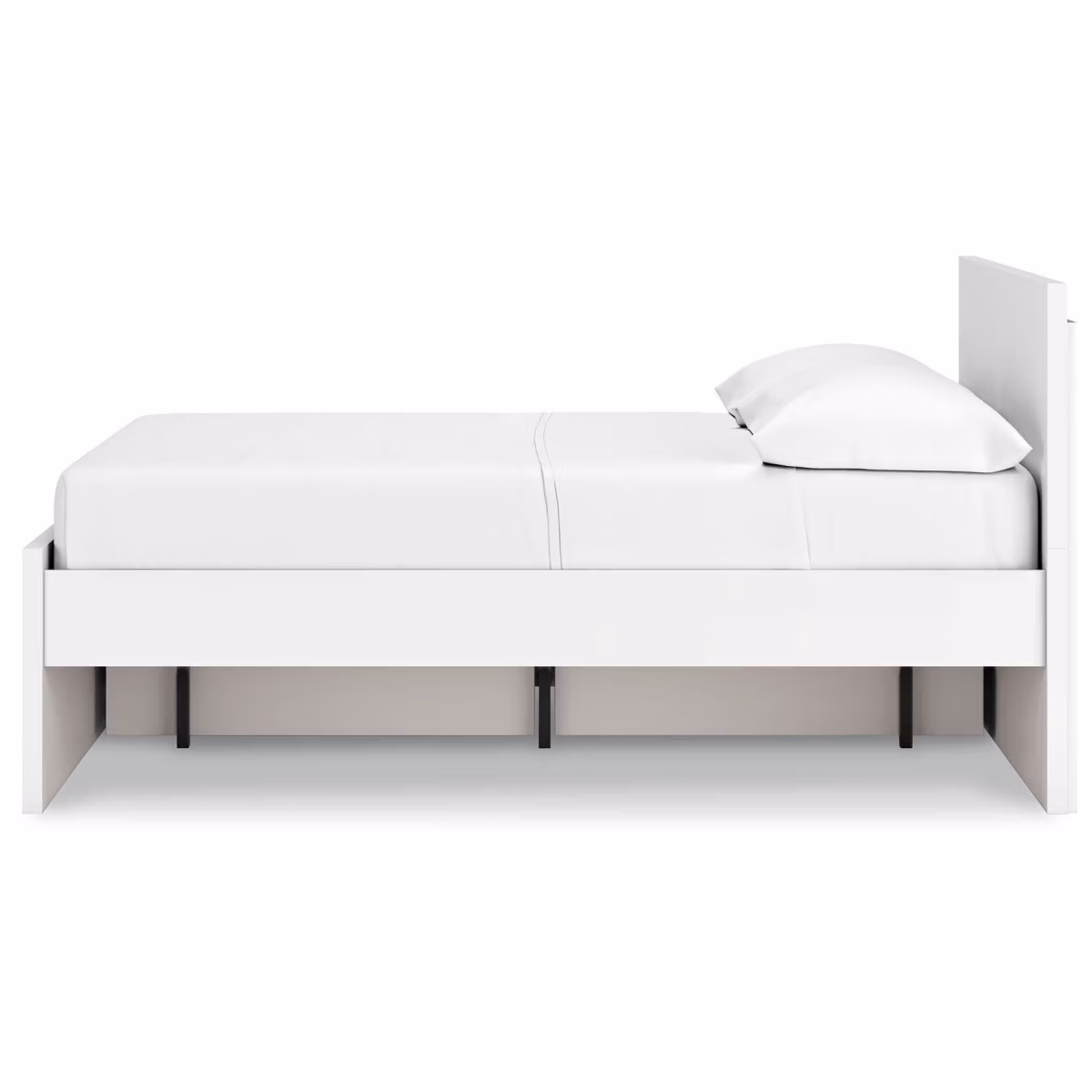 Onita Full Panel Platform Bed with 1 Side Storage - Image 8