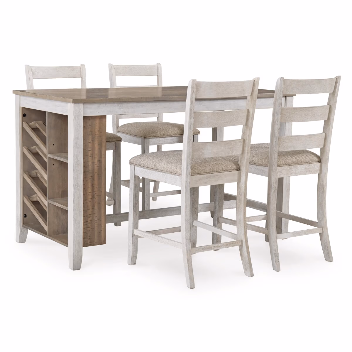 Skempton Counter Height Dining Table and 4 Barstools - Image 2