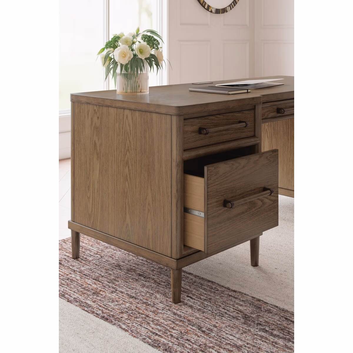 Roanhowe 68" Home Office Desk - Image 11