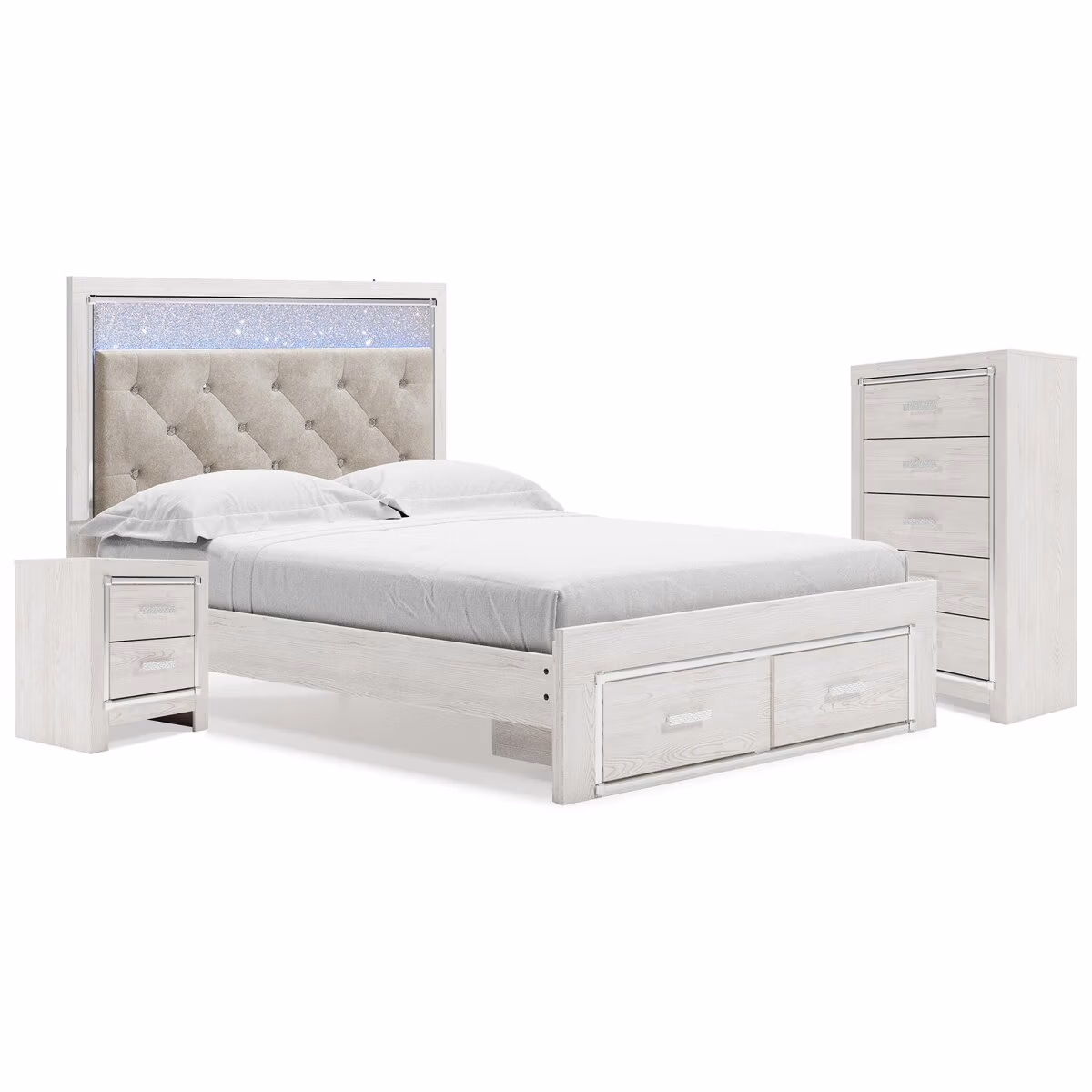 Altyra Queen Storage Bed, Chest and Nightstand - Image 2
