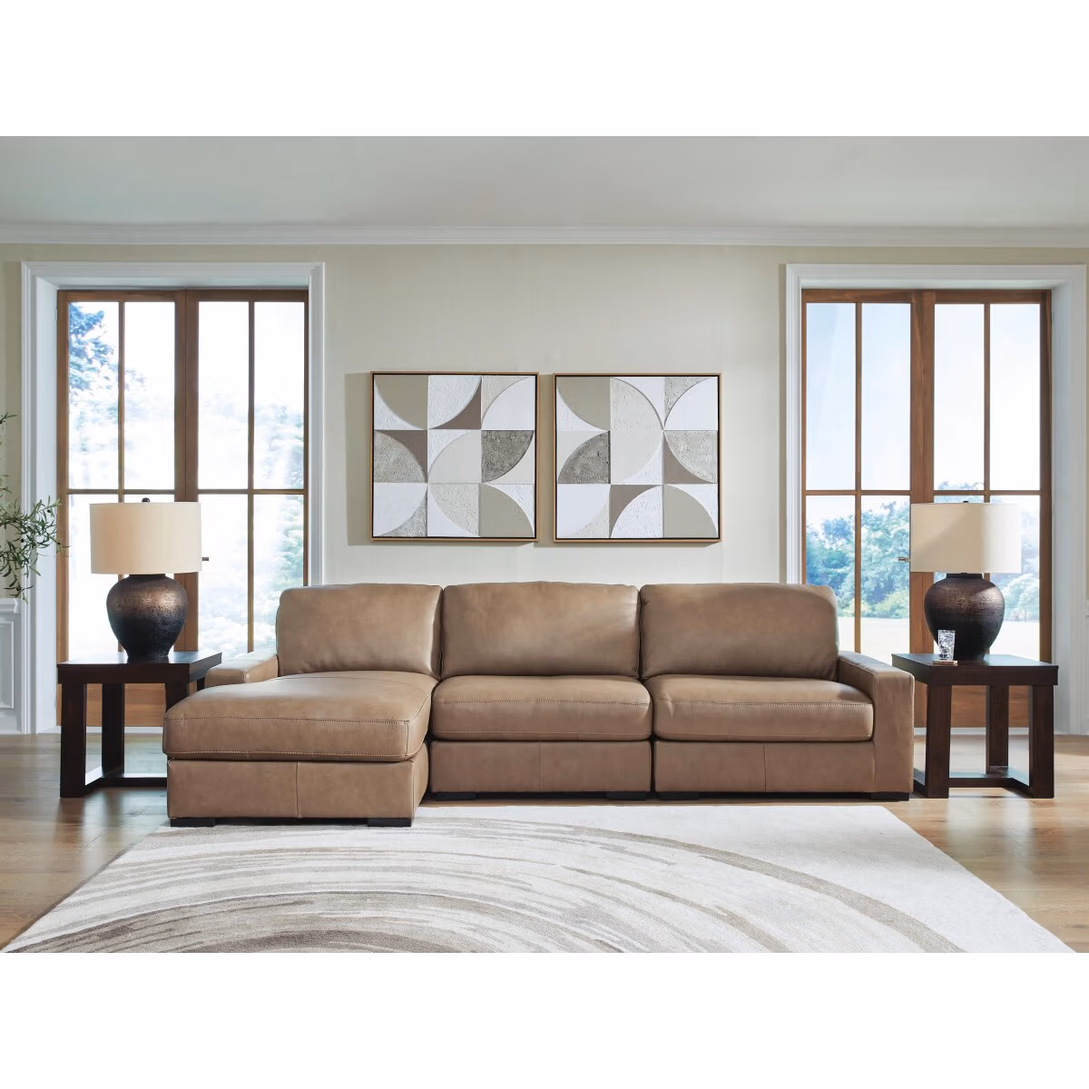 Veronella 3-Piece Sectional with Chaise - Image 3