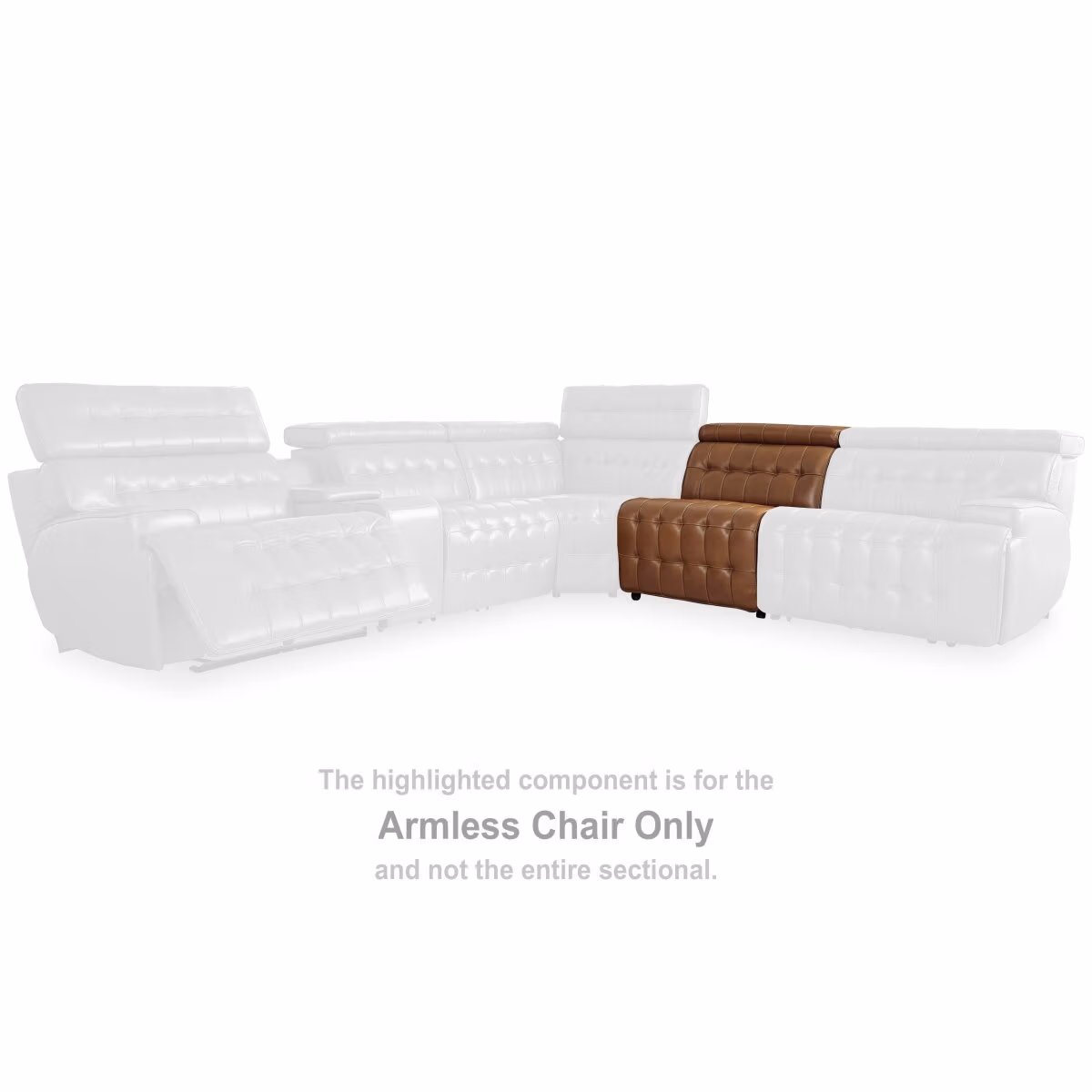 Temmpton Armless Chair - Image 3
