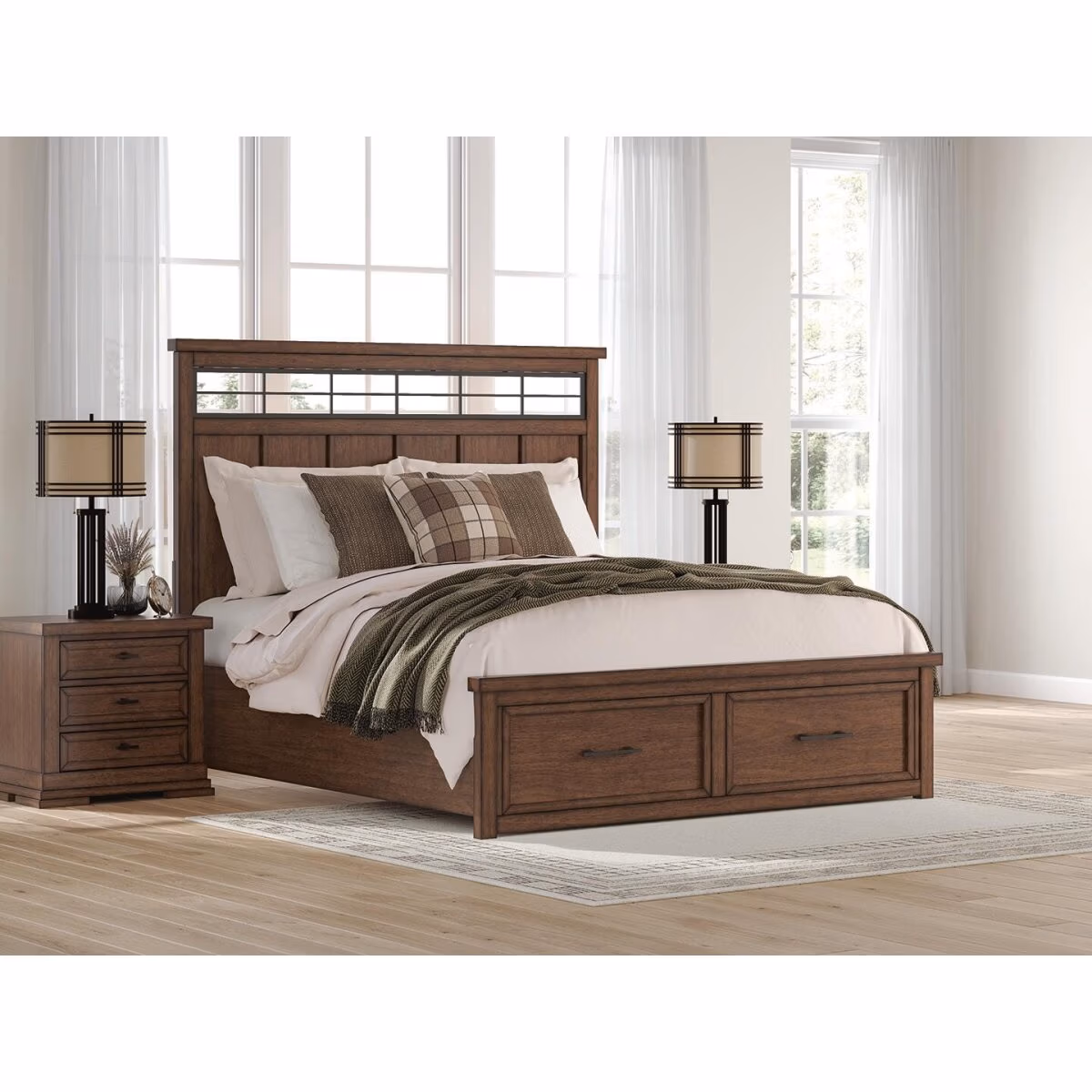 Taffenbrook King Panel Storage Bed - Image 3