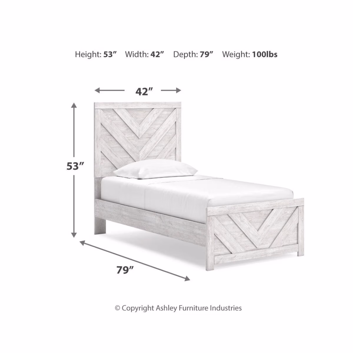 Cayboni Twin Panel Bed, Dresser and Chest - Image 27