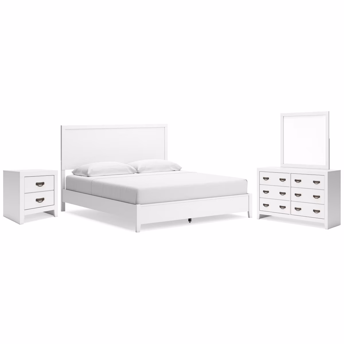 Binterglen King Panel Bed, Dresser, Mirror and Nightstand - Image 2