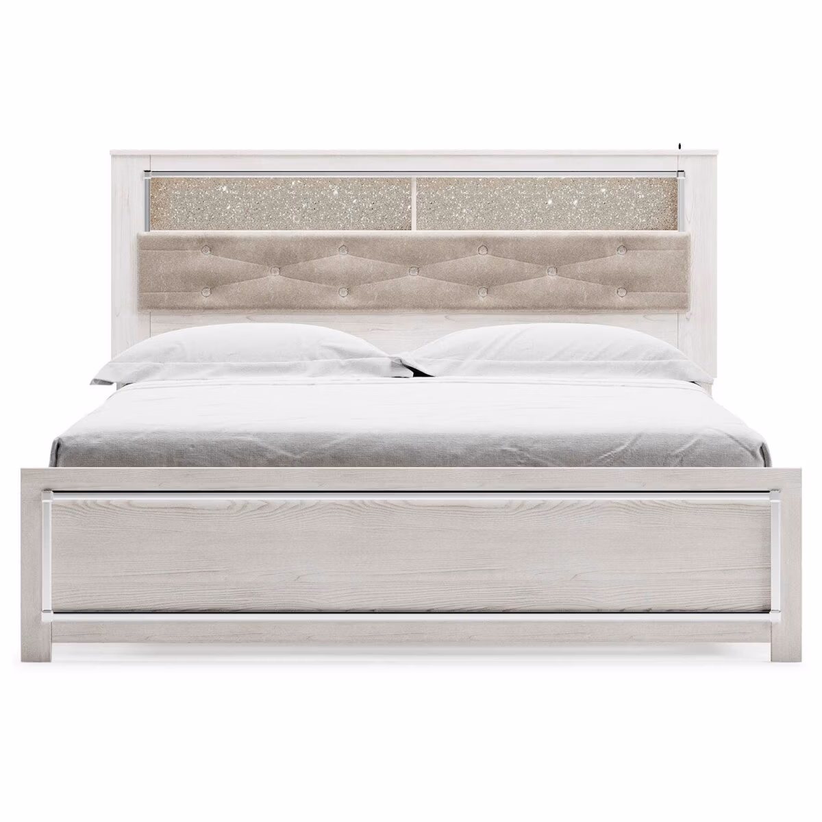 Altyra King Panel Bookcase Bed - Image 4
