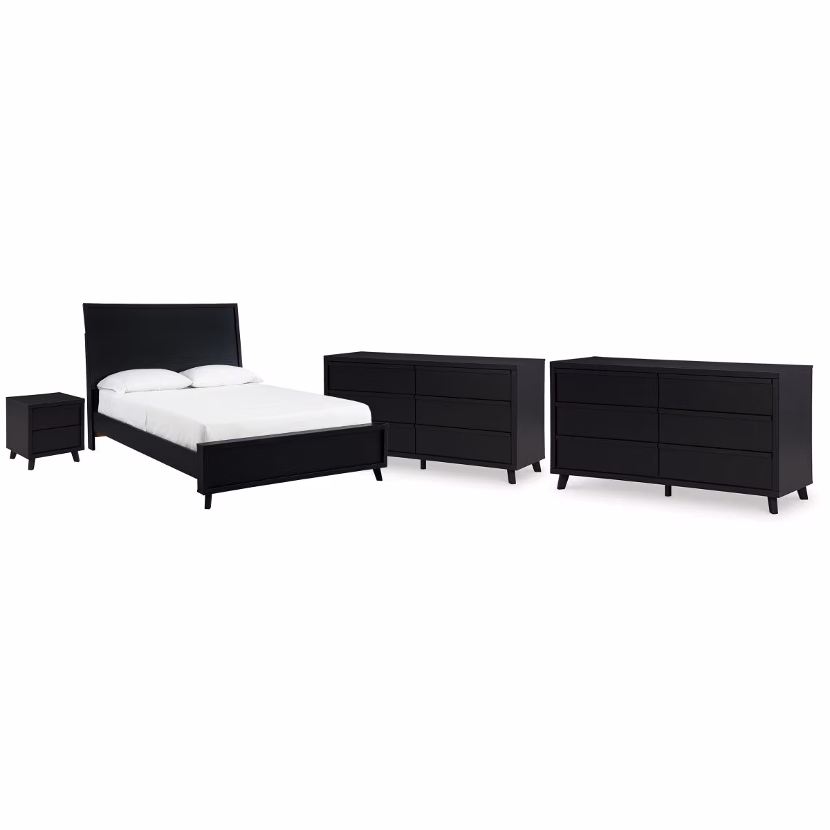 Danziar Queen Panel Bed, 2 Dressers and Nightstand - Image 2
