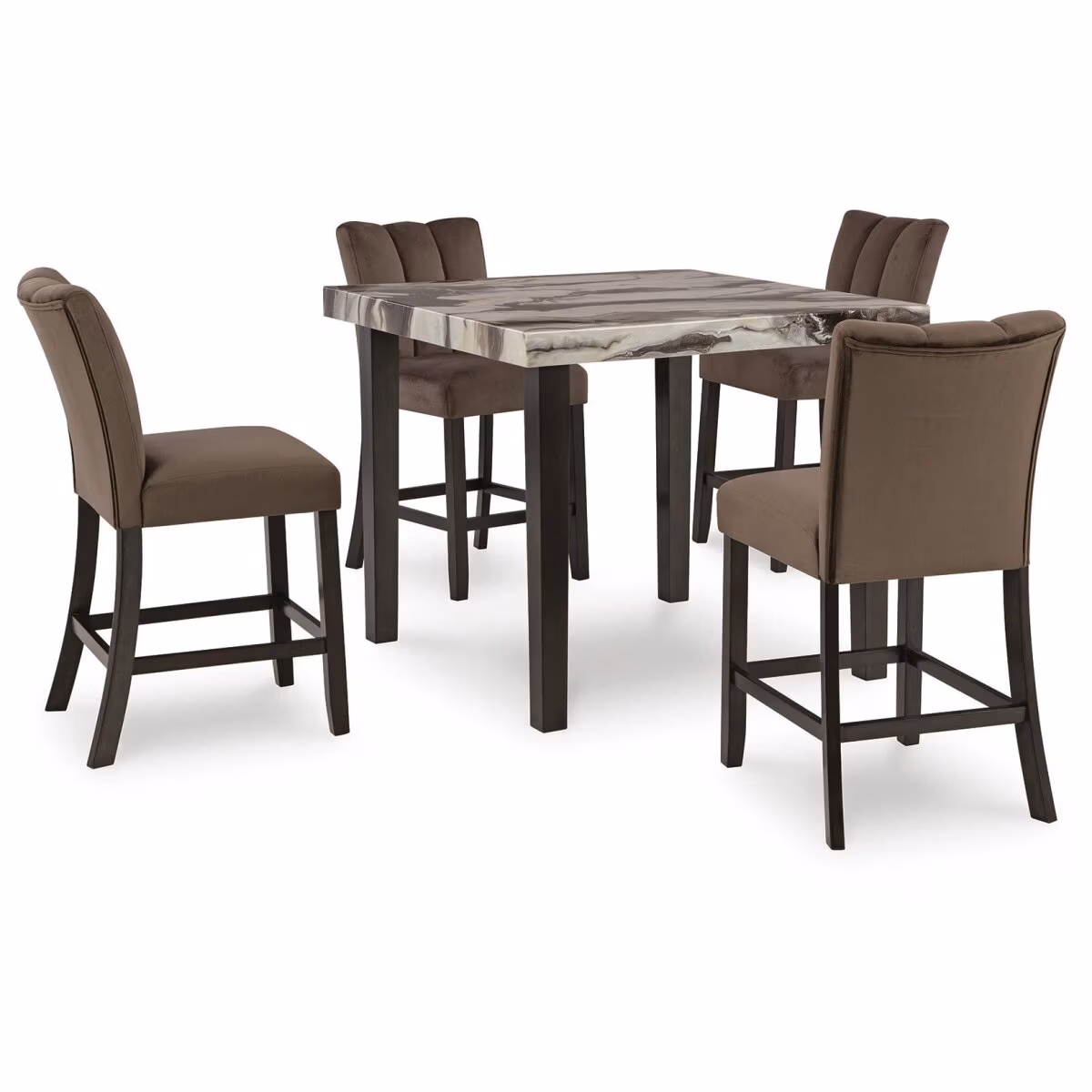Jeshina Counter Height Dining Table and 4 Barstools - Image 2