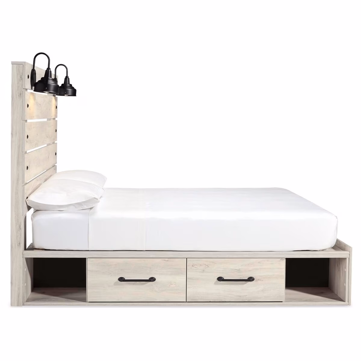 Cambeck Queen Panel Bed with Storage, Dresser, Mirror, Chest and 2 Nightstands - Image 14