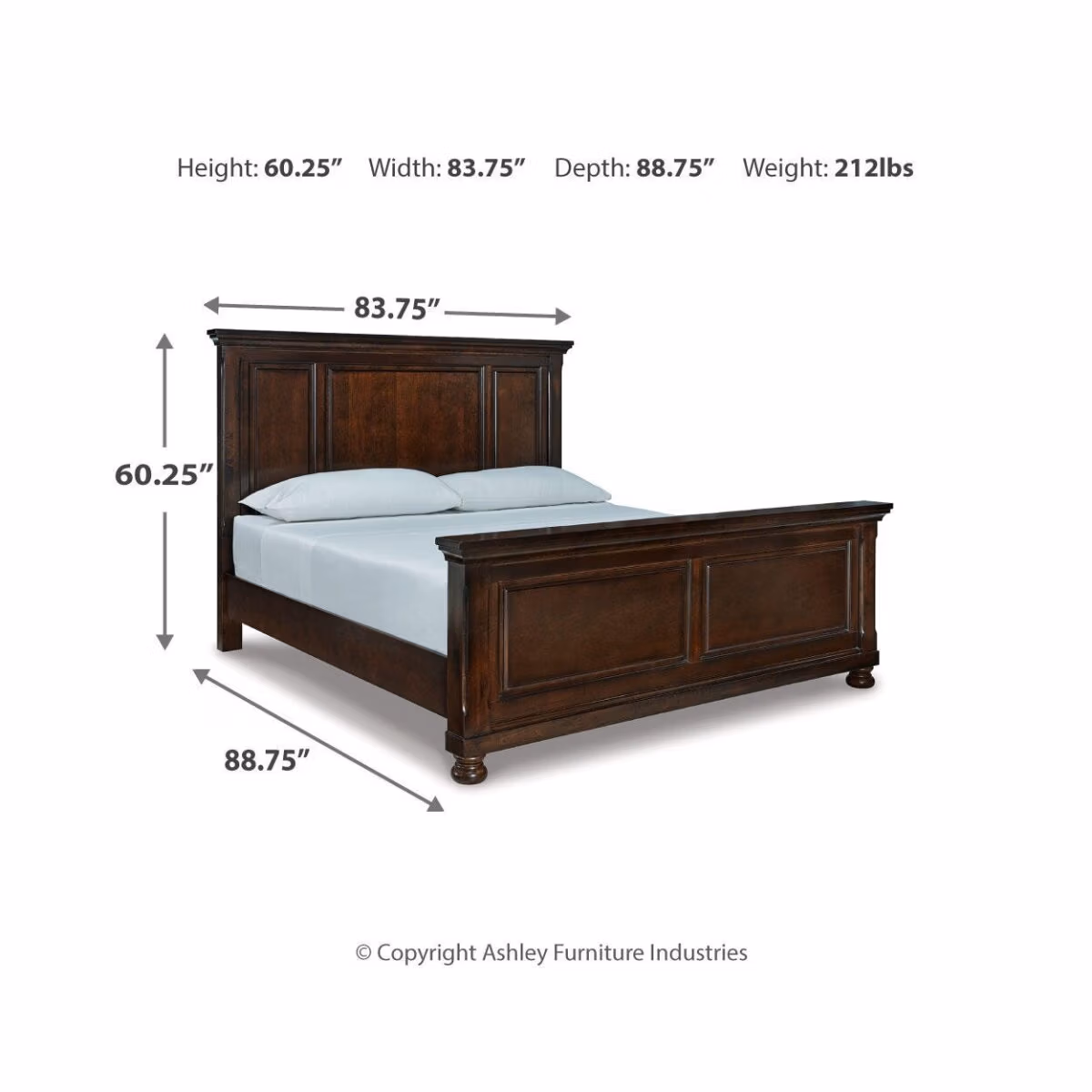 Porter King Panel Bed - Image 10