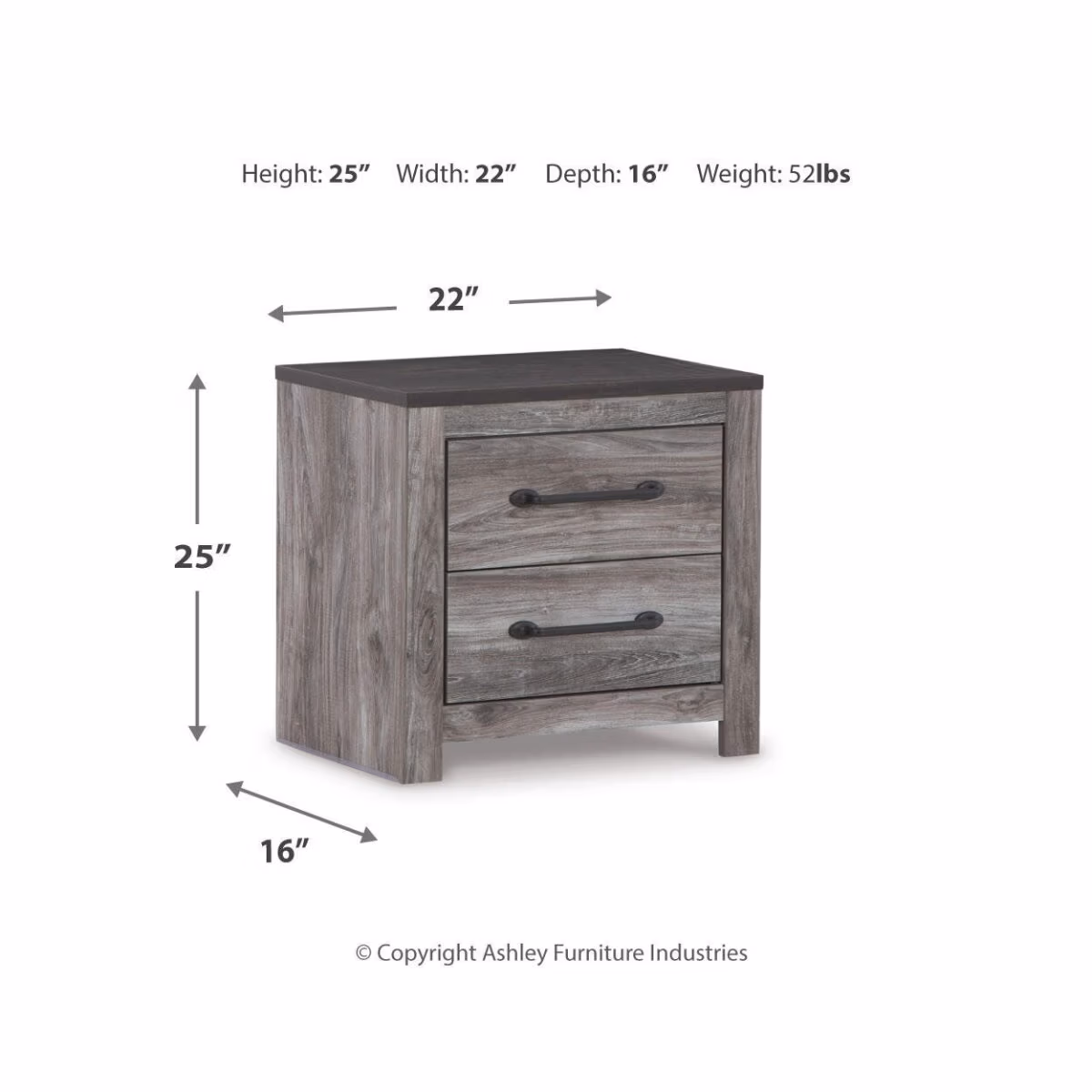 Bronyan Queen Panel Bed, Dresser, Mirror, Chest and 2 Nightstands - Image 18