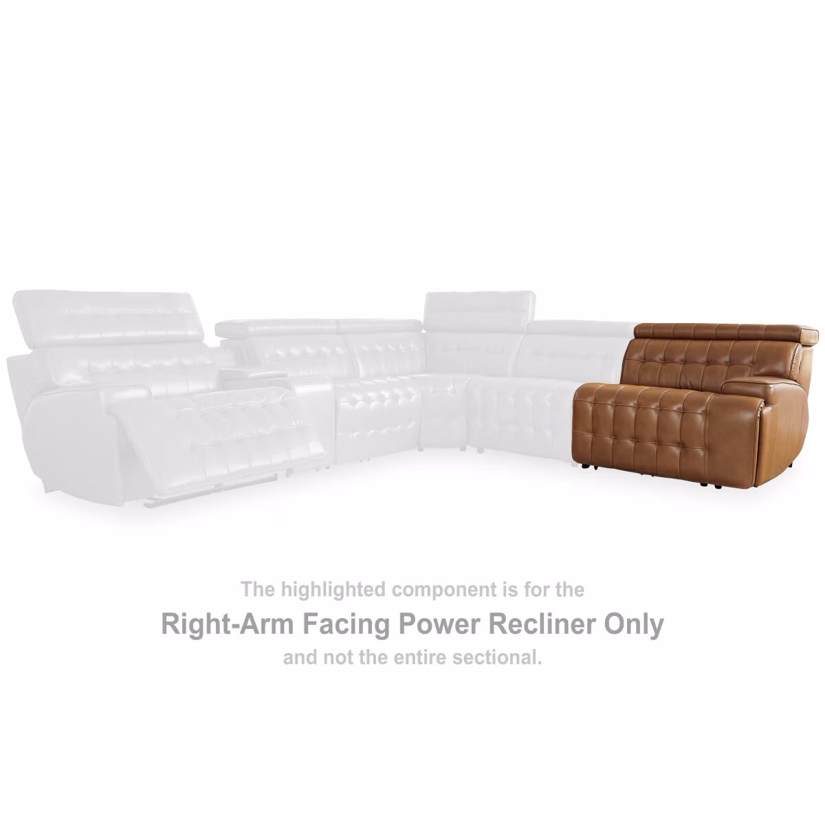 Temmpton Right-Arm Facing Power Recliner - Image 3