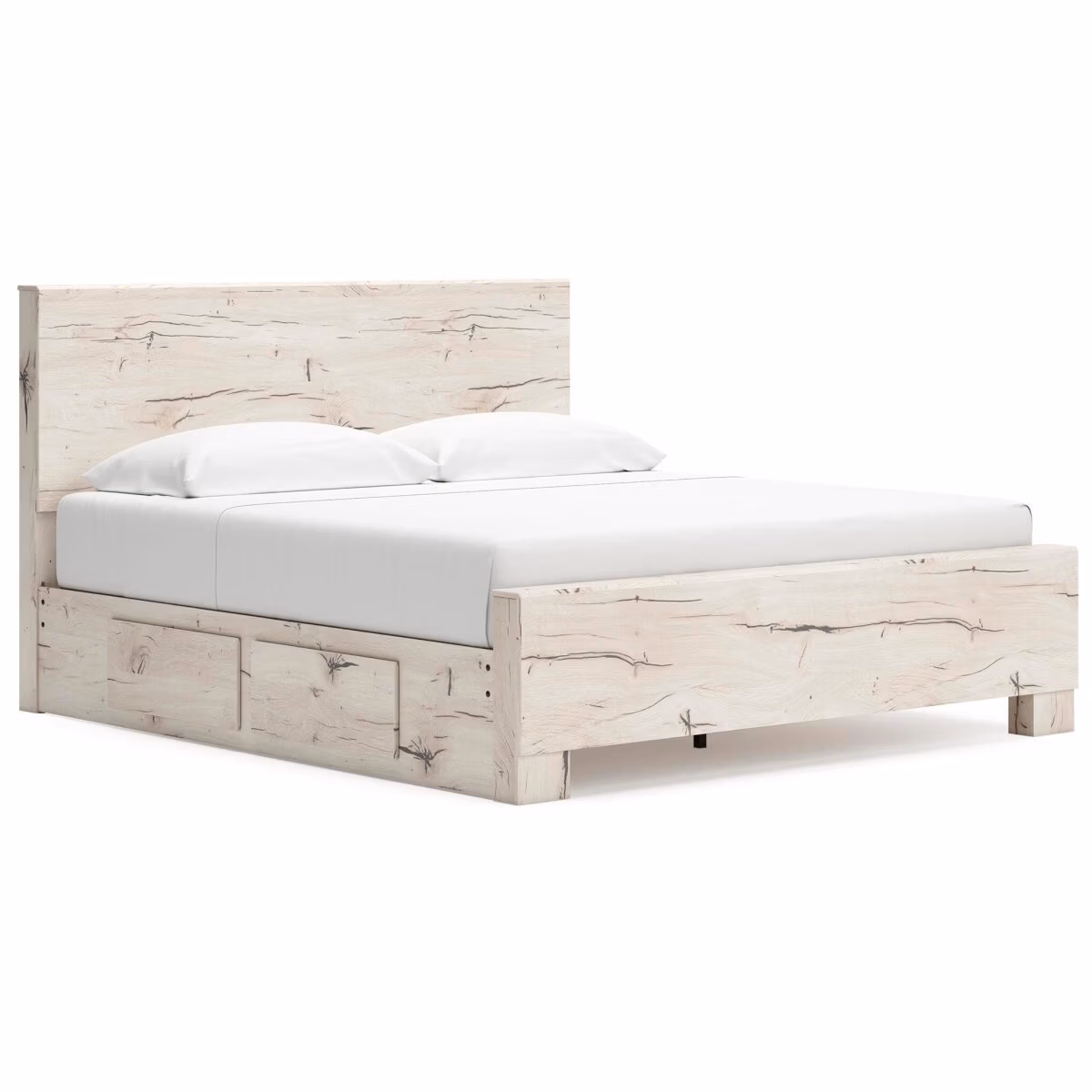 Lawroy King Panel Bed with Storage - Image 3