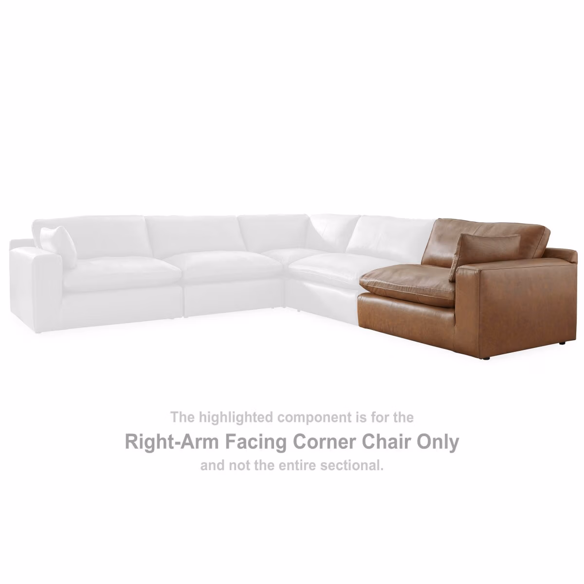 Emilia Right-Arm Facing Corner Chair - Image 3