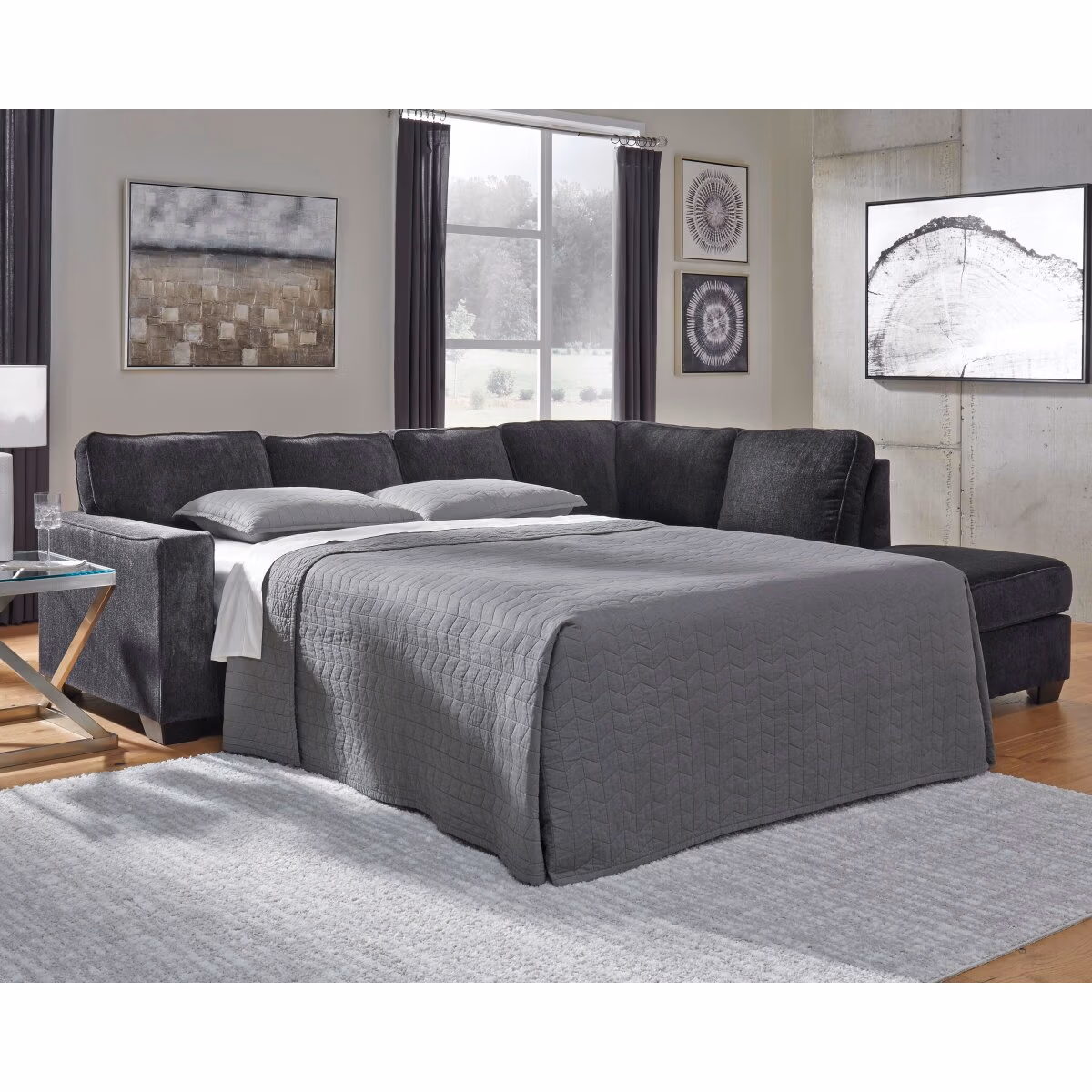 Altari 2-Piece Sleeper Sectional with Chaise - Image 3