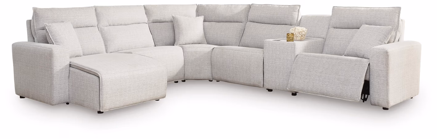 Modmax II 6-Piece Power Reclining Sectional with Chaise and Console