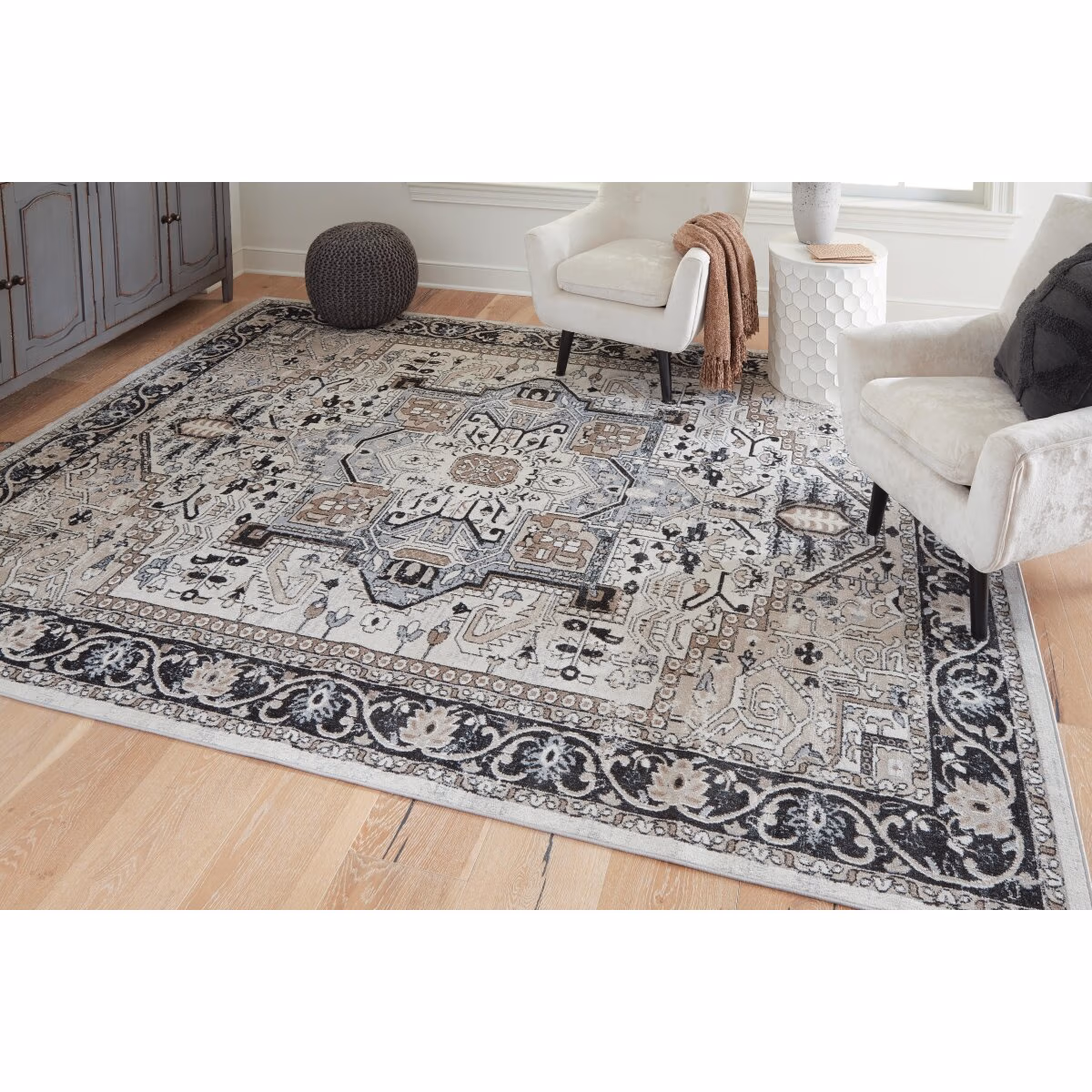 Gregmoore 7'9" x 9'11" Washable Rug - Image 3