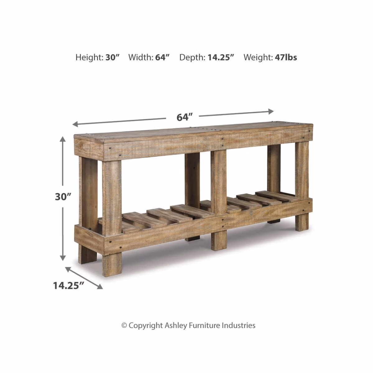 Susandeer Sofa/Console Table - Image 5