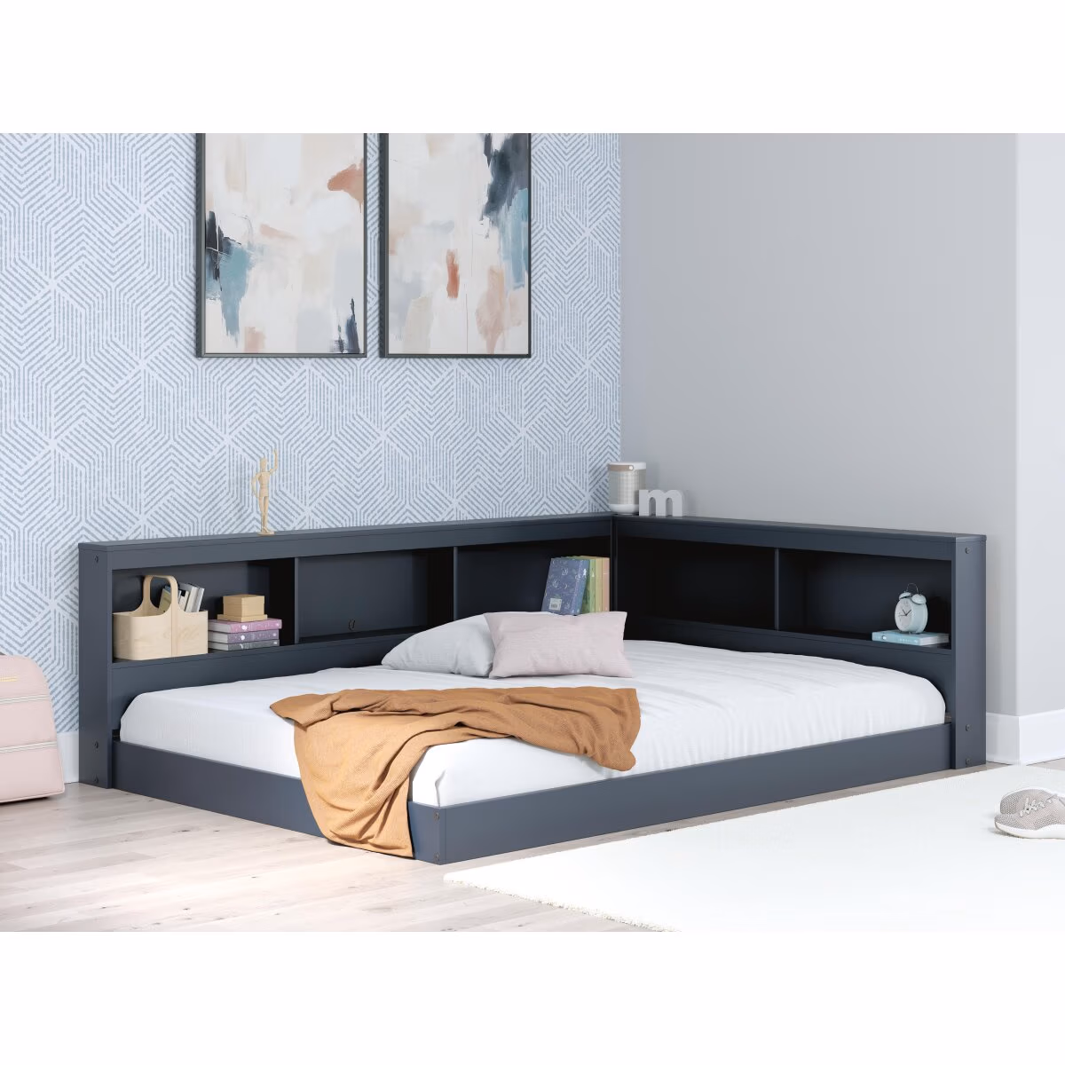 Simmenfort Full Bookcase Storage Bed - Image 3