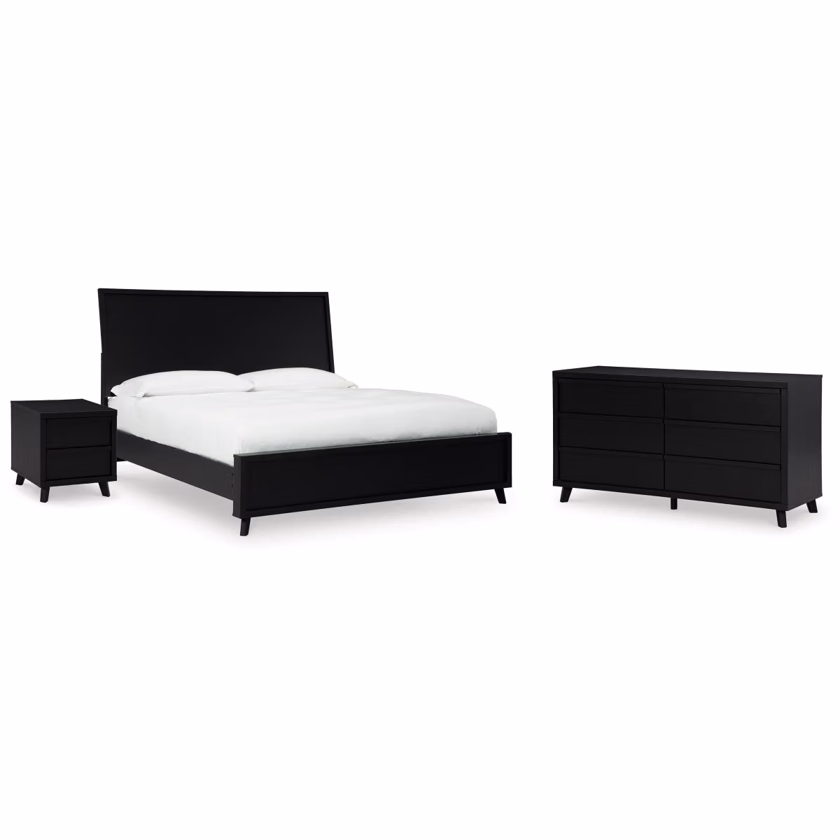 Danziar Queen Panel Bed, Dresser and Nightstand - Image 3