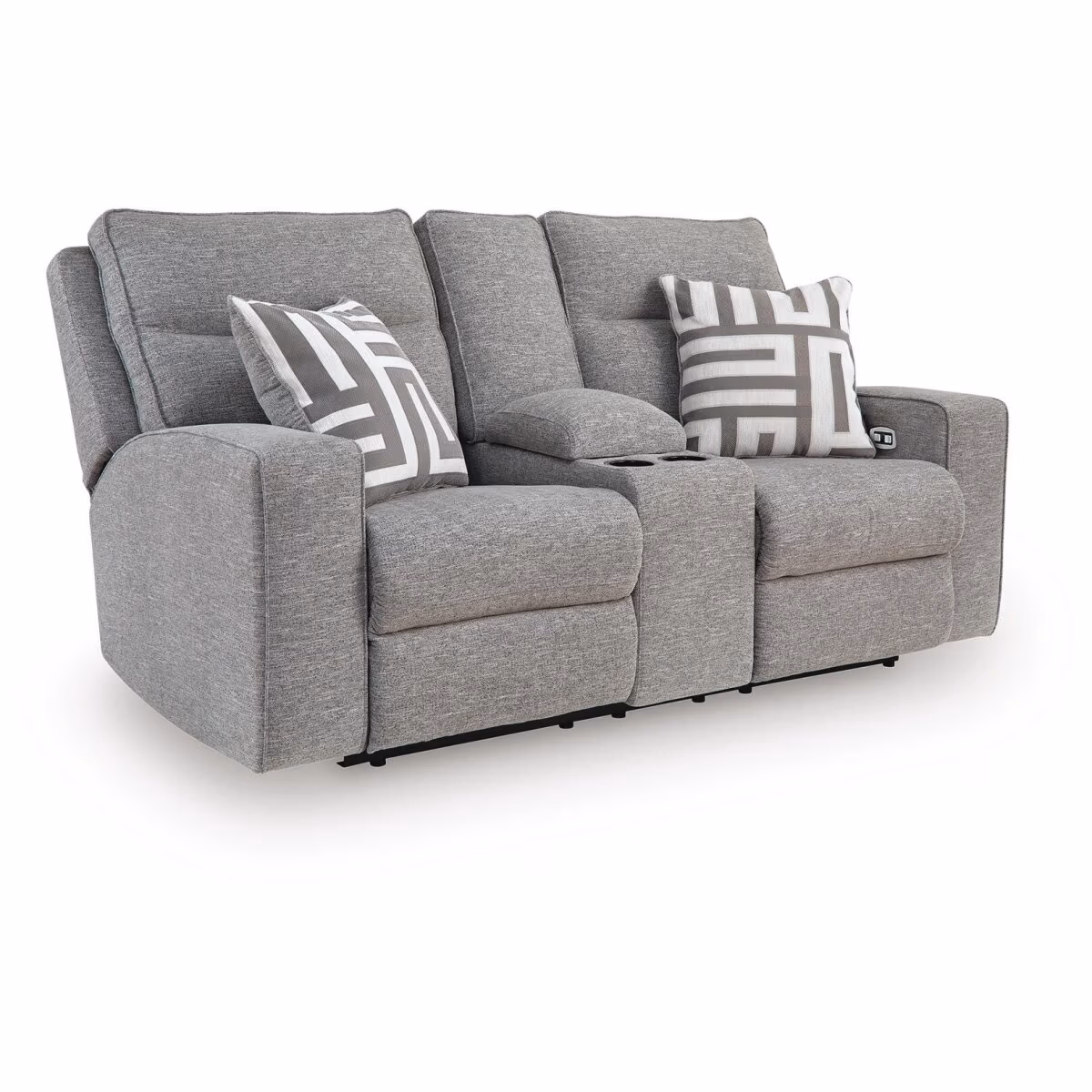 Biscoe Power Reclining Loveseat with Console - Image 2