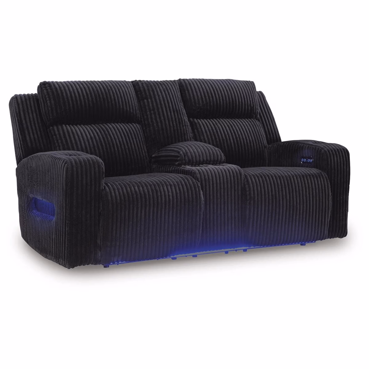 Belvarrow Power Reclining Loveseat with Console - Image 2
